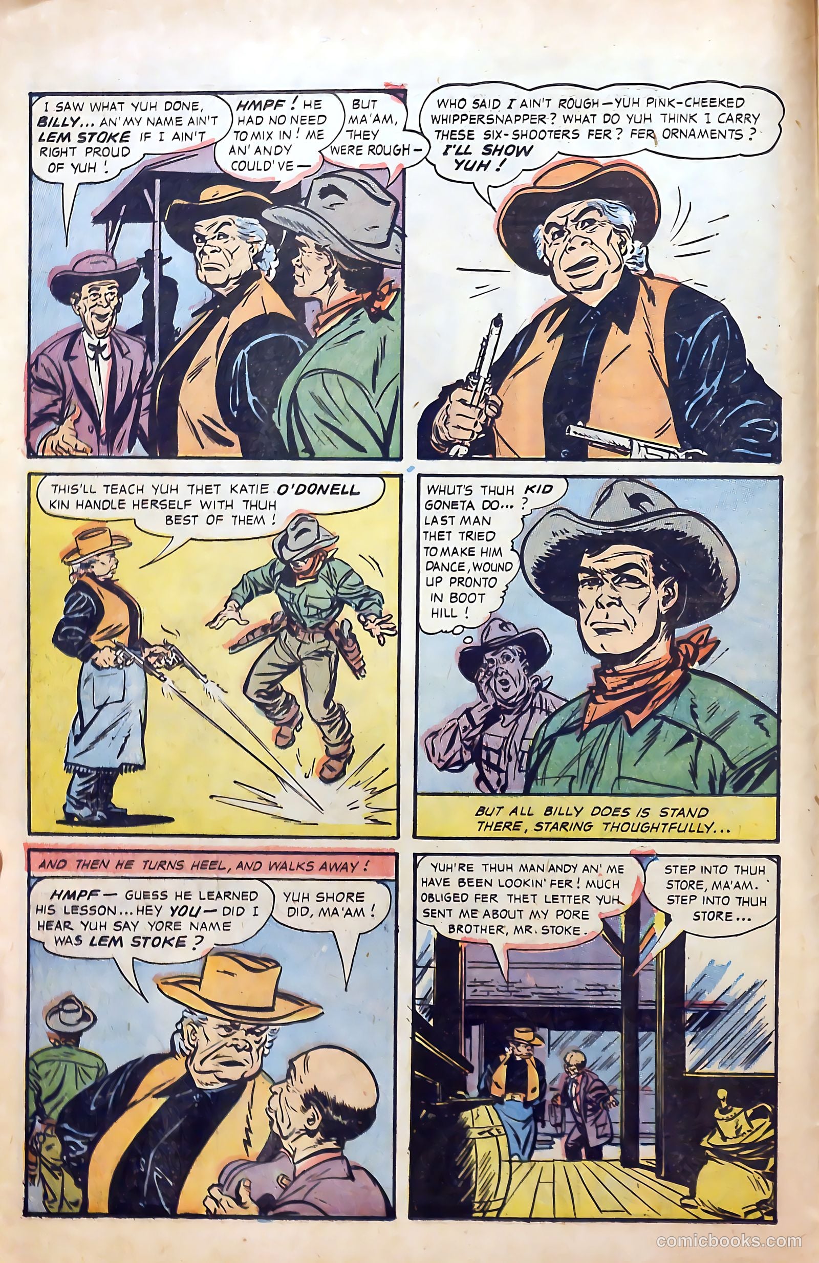 Billy the Kid Adventure Magazine #21 (1954) — page 12 of 36