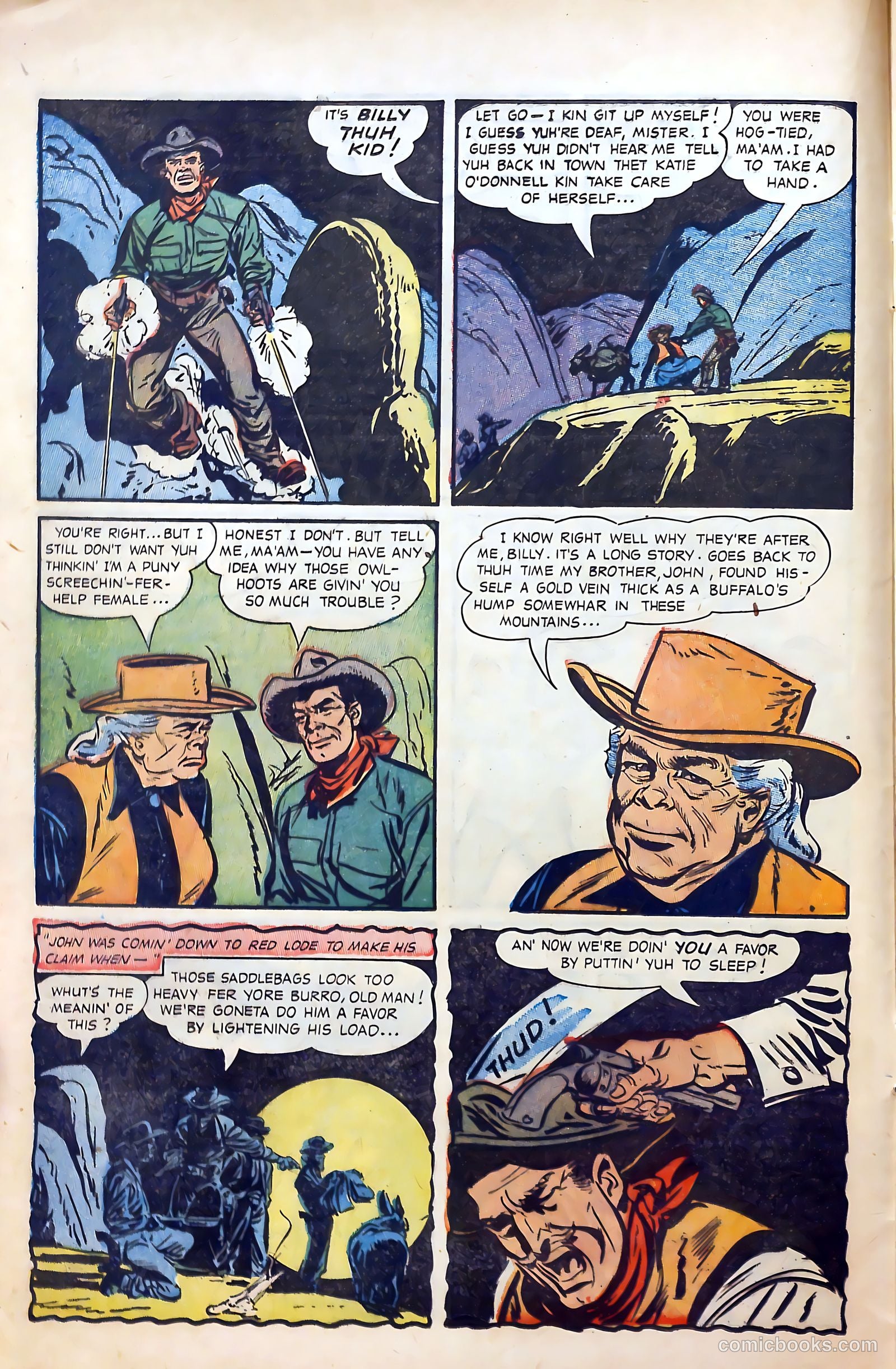 Billy the Kid Adventure Magazine #21 (1954) — page 14 of 36