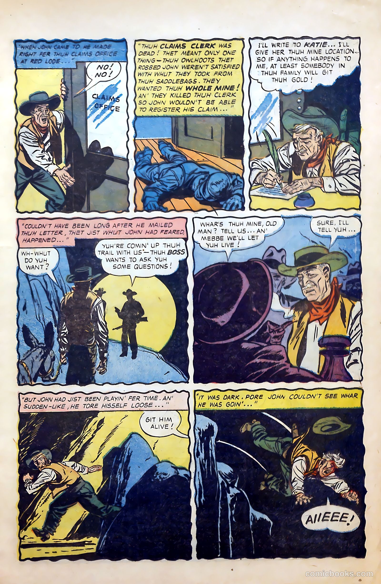 Billy the Kid Adventure Magazine #21 (1954) — page 15 of 36