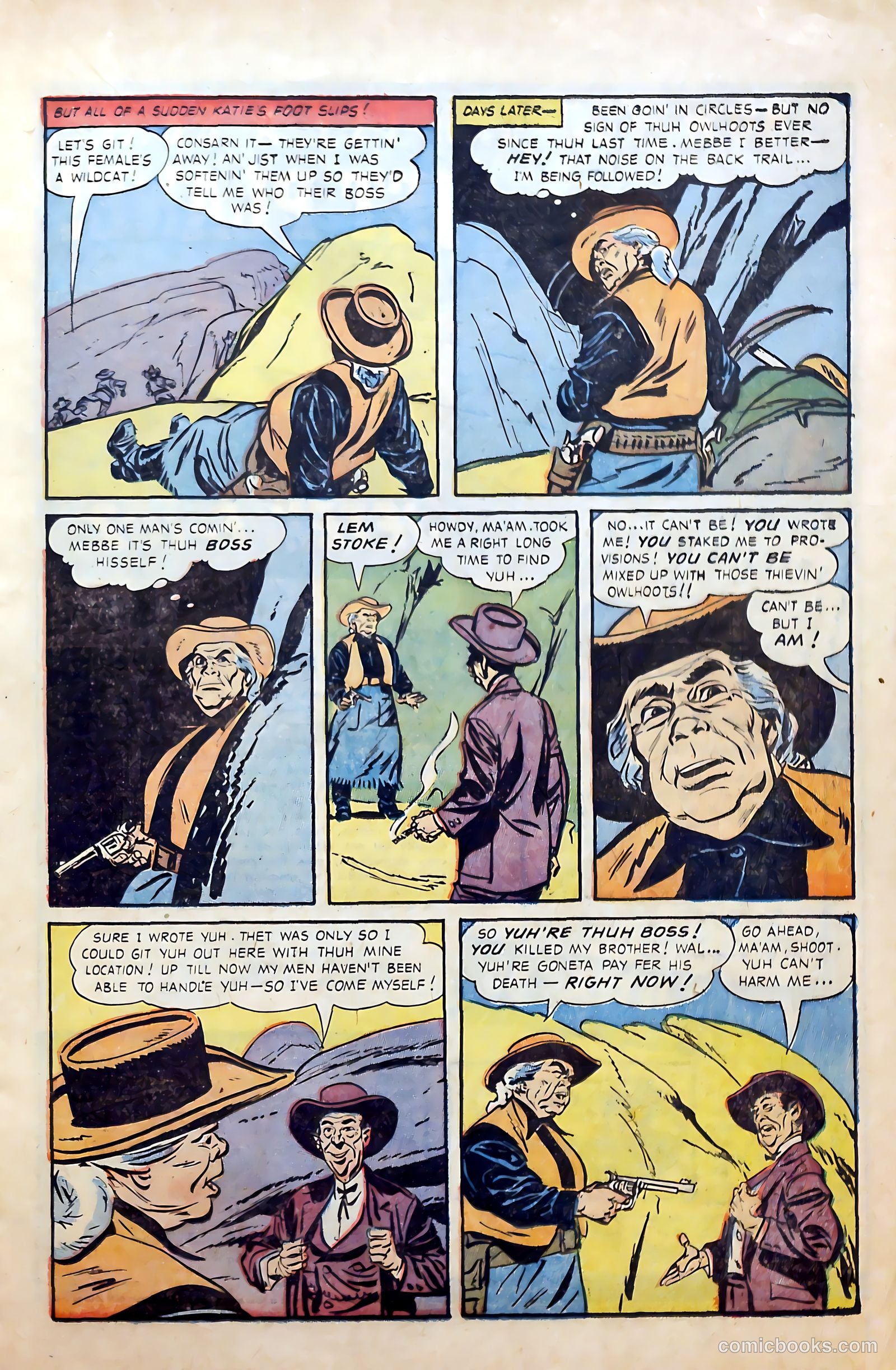 Billy the Kid Adventure Magazine #21 (1954) — page 17 of 36