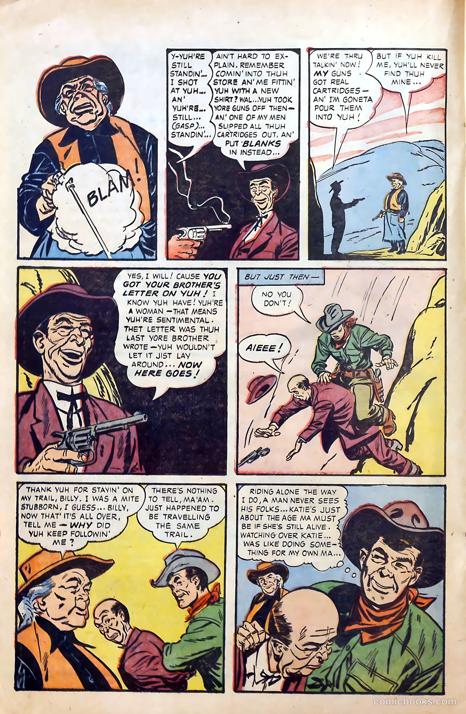 Billy the Kid Adventure Magazine #21 (1954) — page 20 of 36