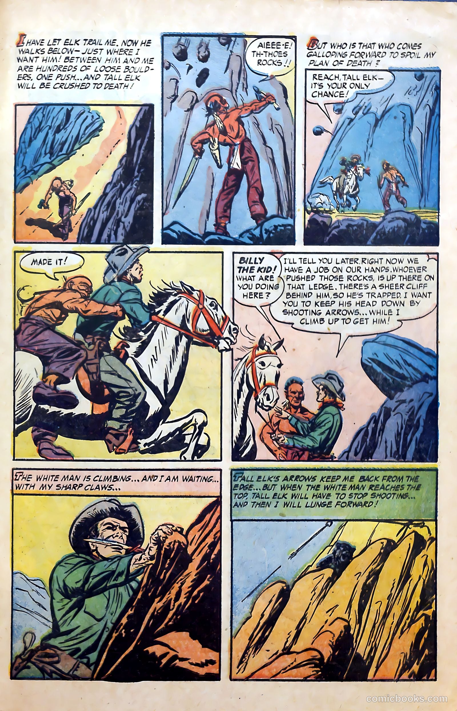 Billy the Kid Adventure Magazine #21 (1954) — page 29 of 36