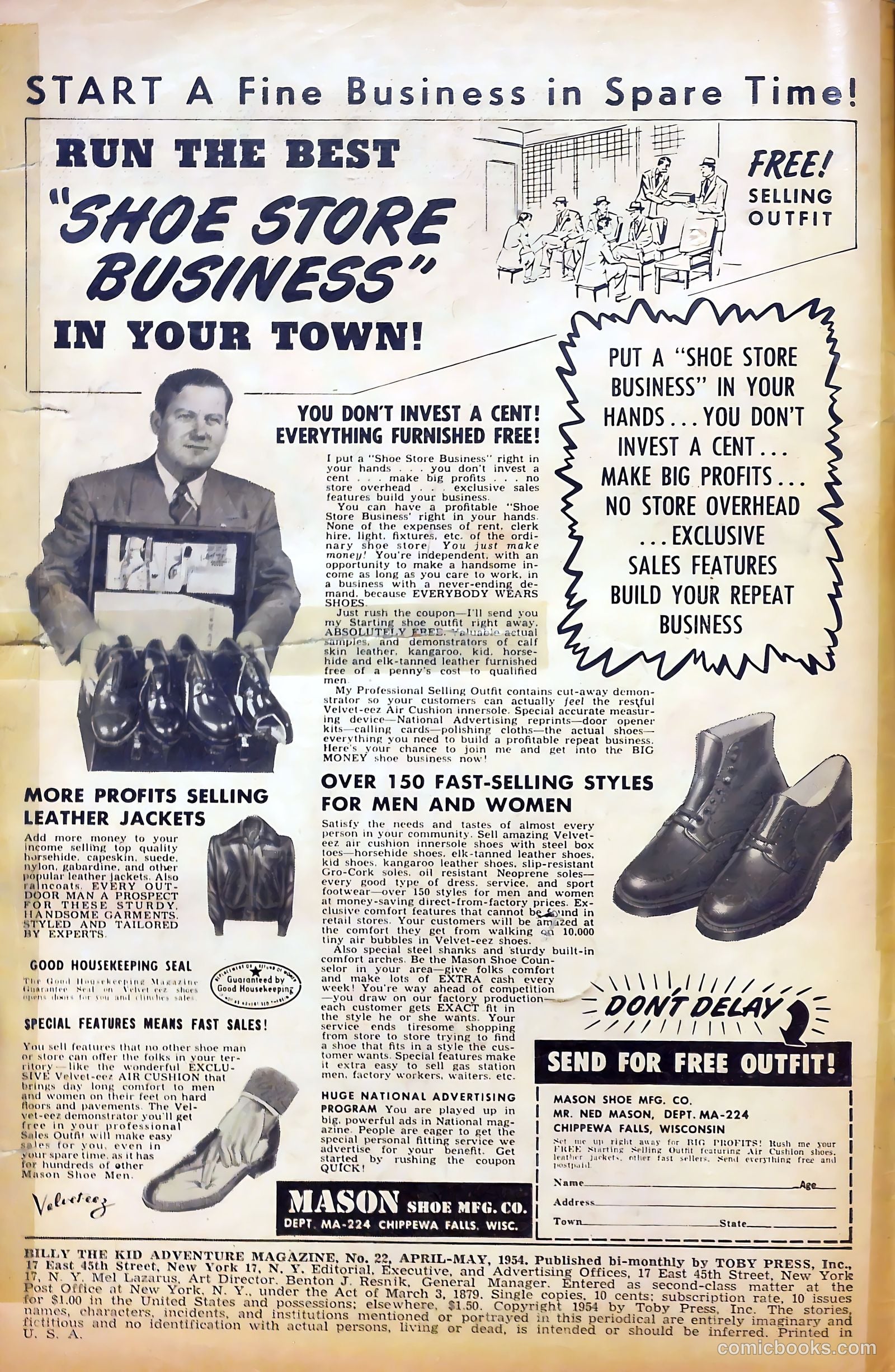 Billy the Kid Adventure Magazine #22 (1954) — page 2 of 36