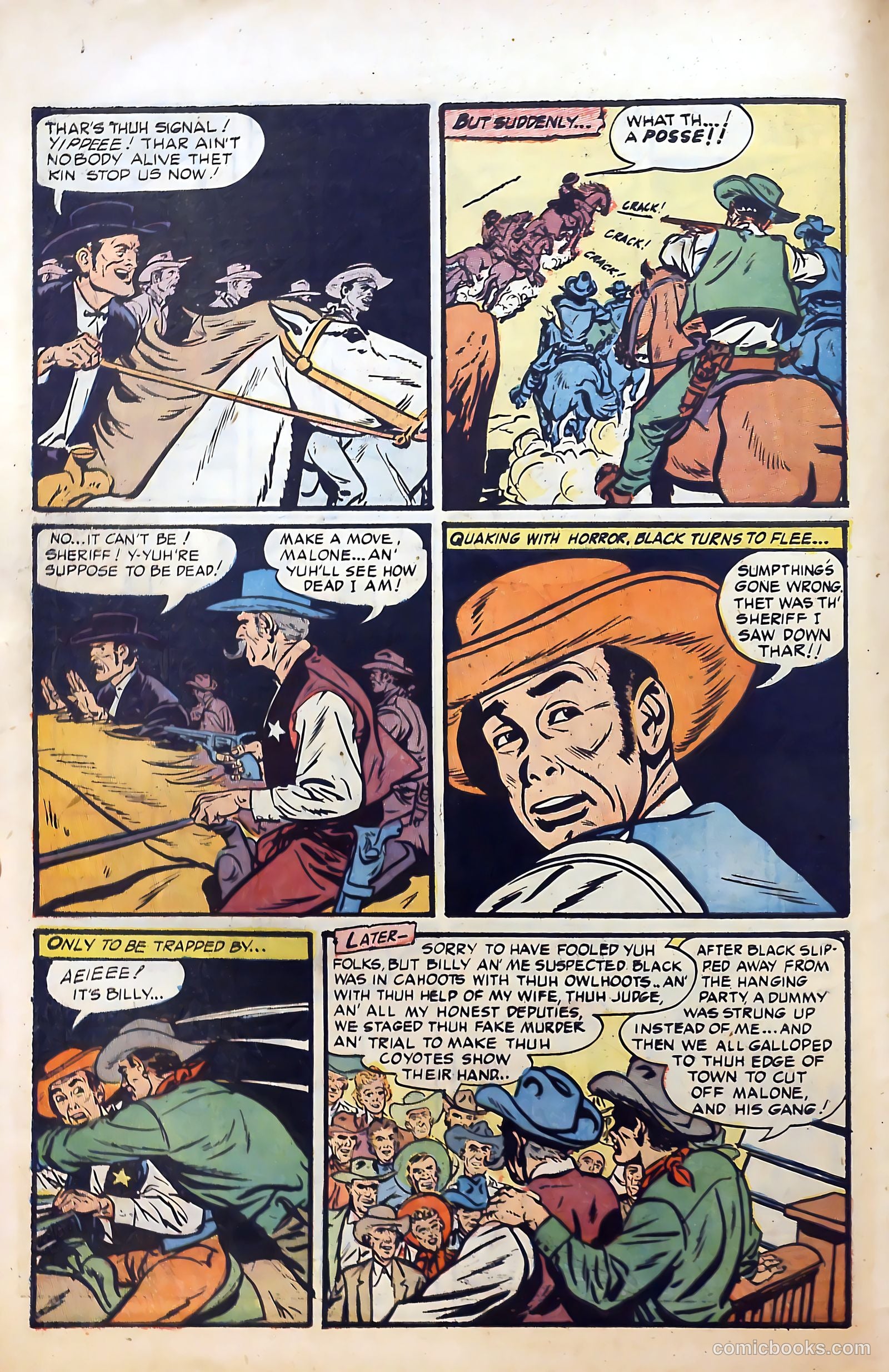 Billy the Kid Adventure Magazine #22 (1954) — page 10 of 36