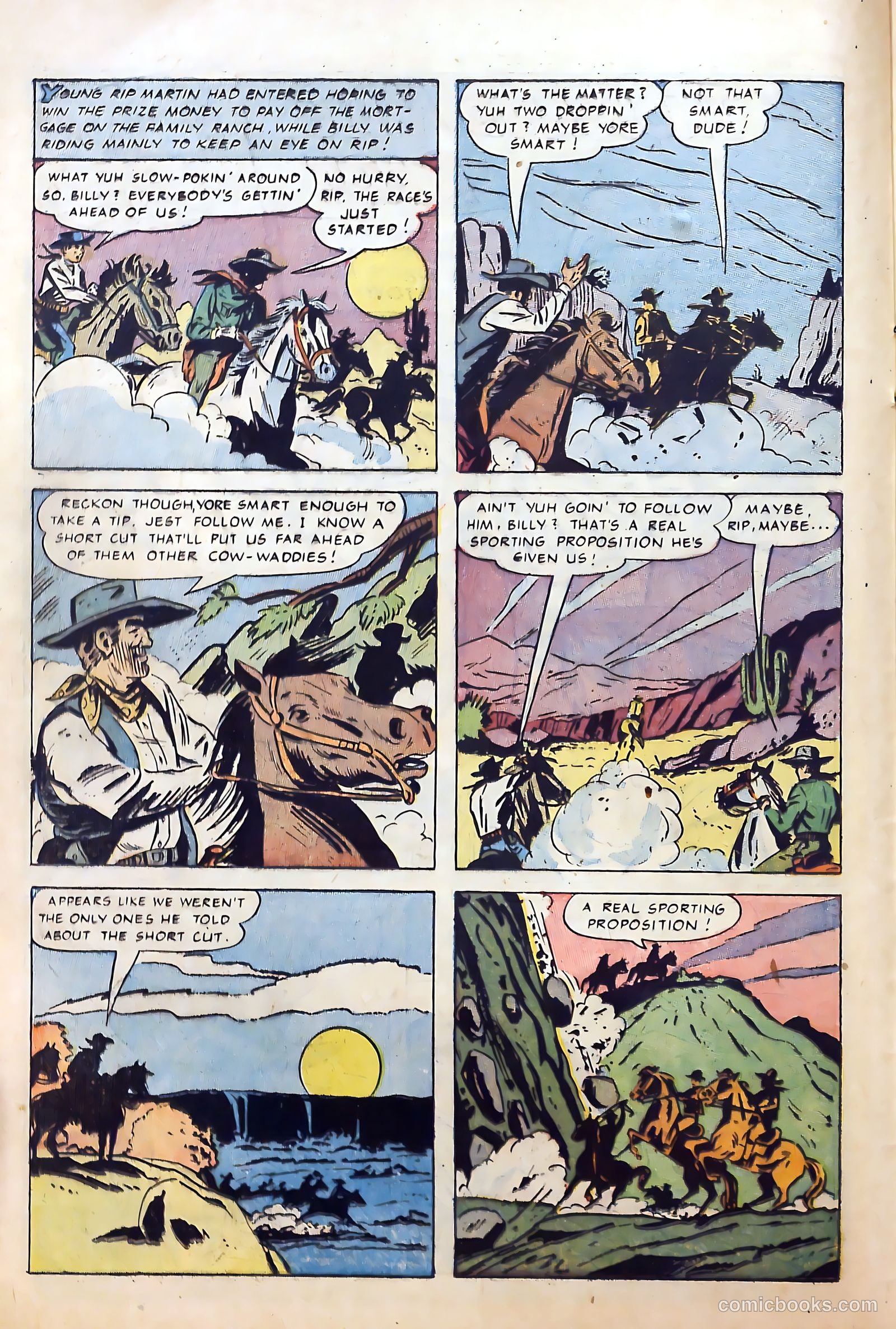 Billy the Kid Adventure Magazine #22 (1954) — page 12 of 36