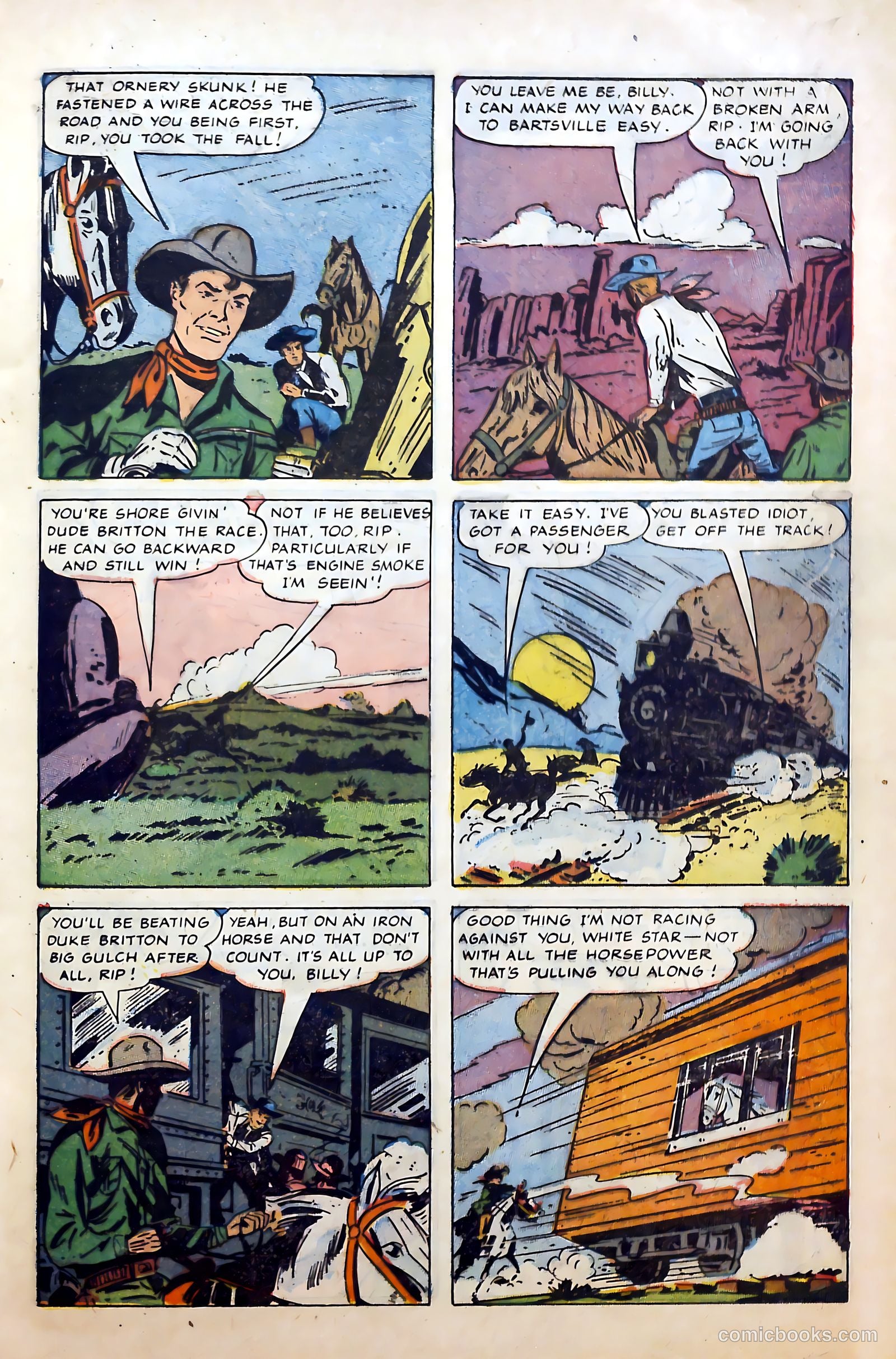 Billy the Kid Adventure Magazine #22 (1954) — page 15 of 36