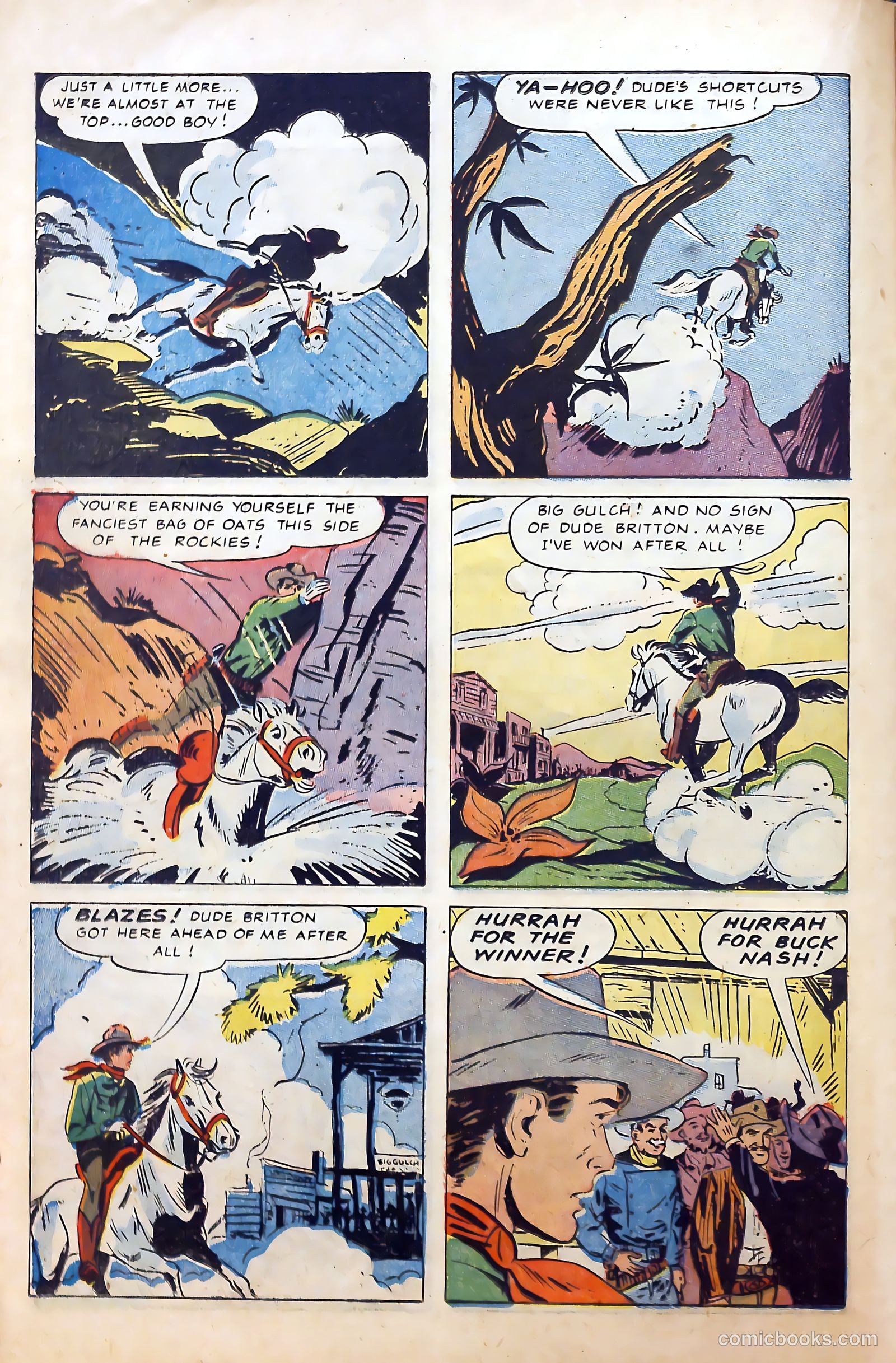 Billy the Kid Adventure Magazine #22 (1954) — page 16 of 36
