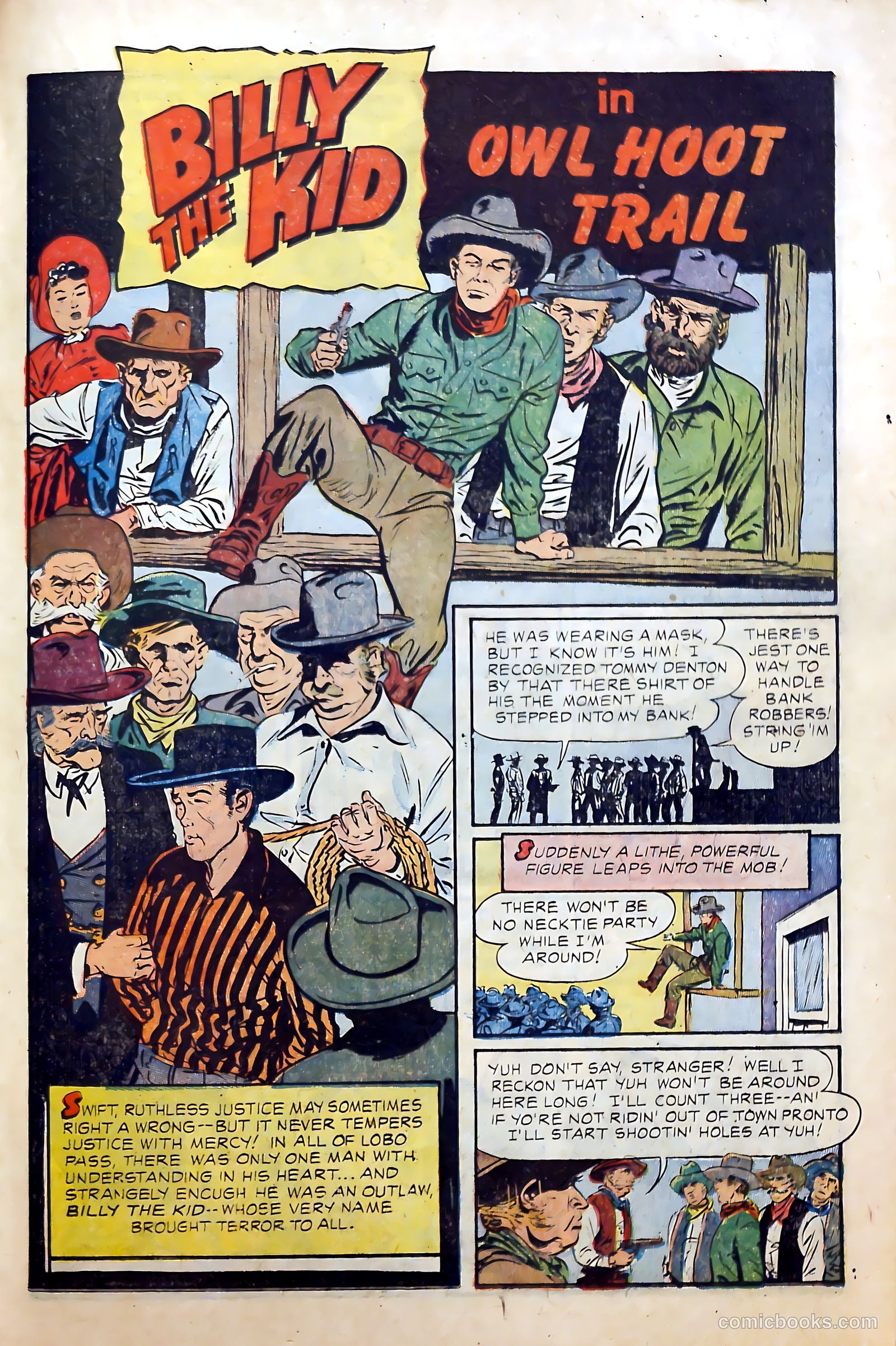 Billy the Kid Adventure Magazine #22 (1954) — page 21 of 36