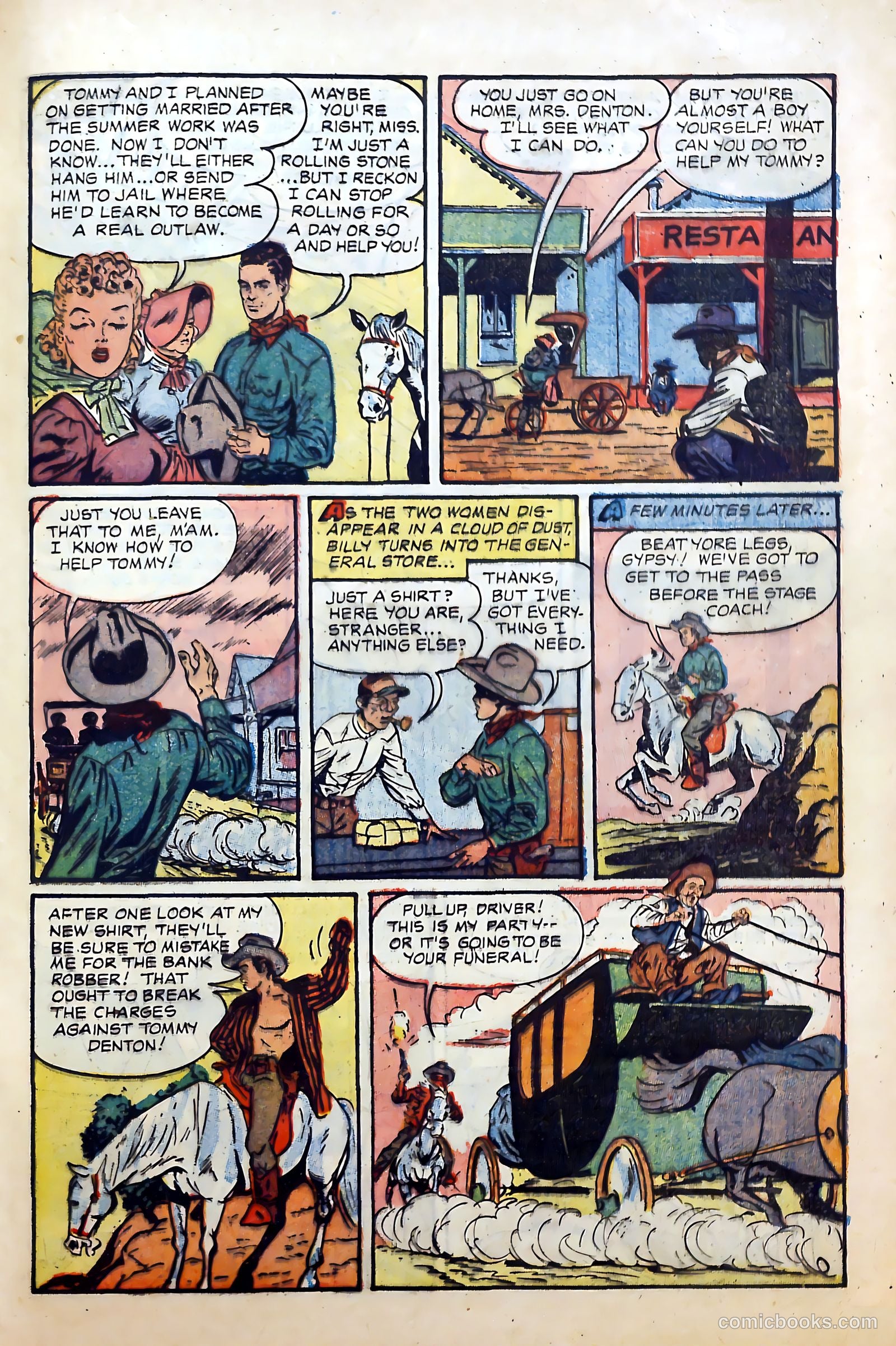 Billy the Kid Adventure Magazine #22 (1954) — page 23 of 36