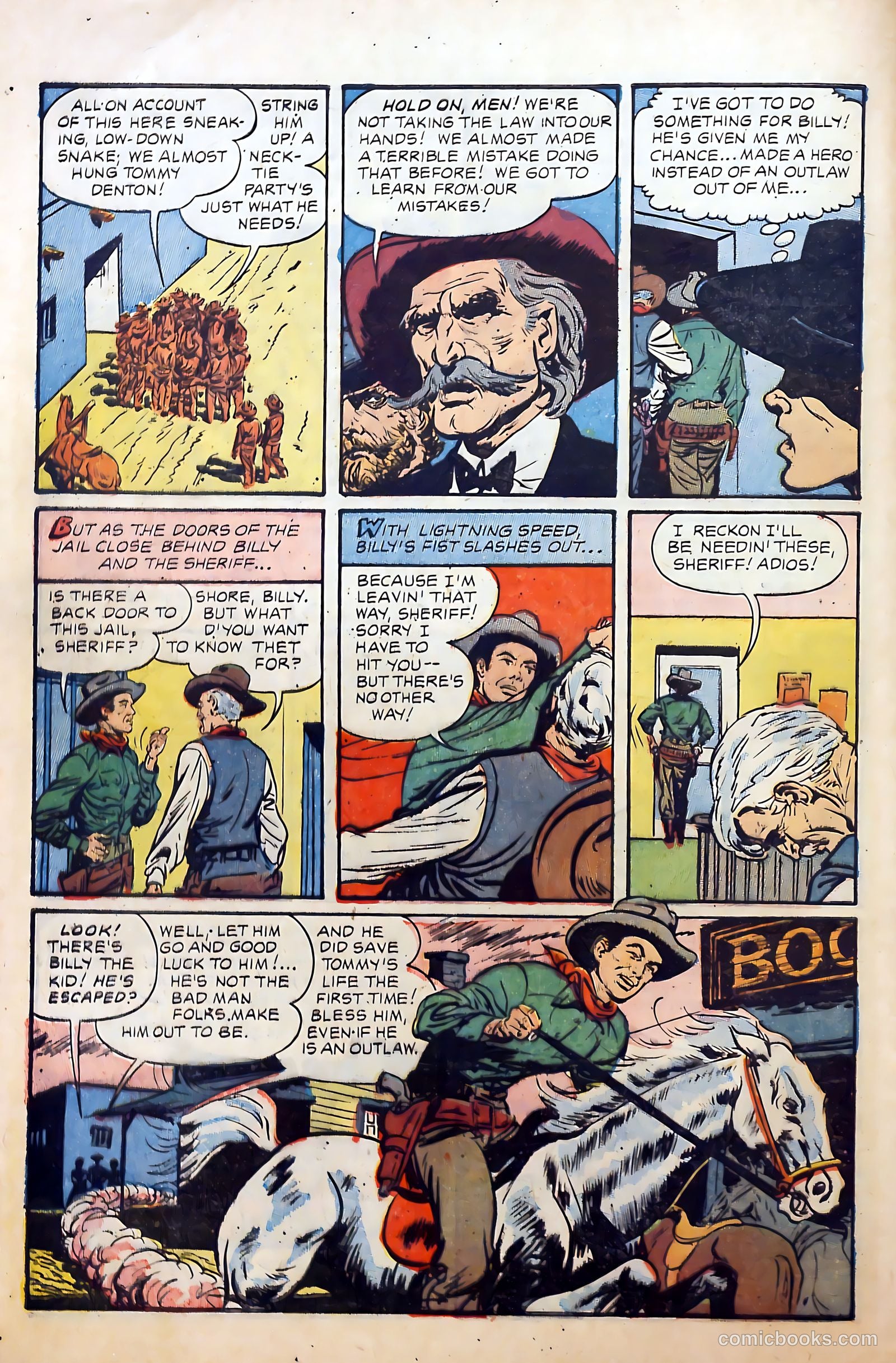 Billy the Kid Adventure Magazine #22 (1954) — page 28 of 36