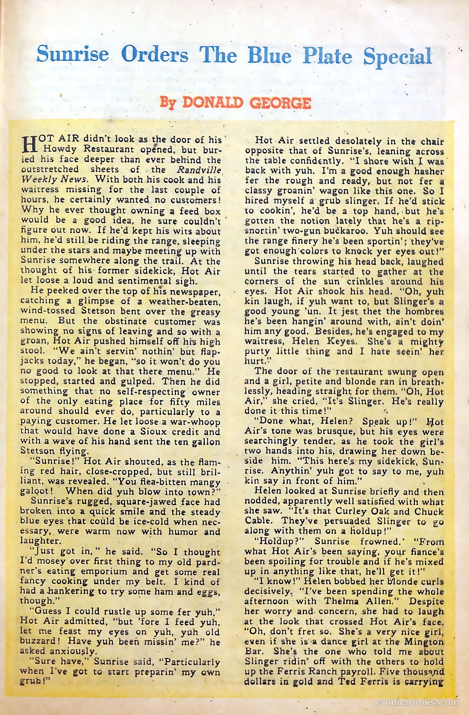 Billy the Kid Adventure Magazine #22 (1954) — page 29 of 36