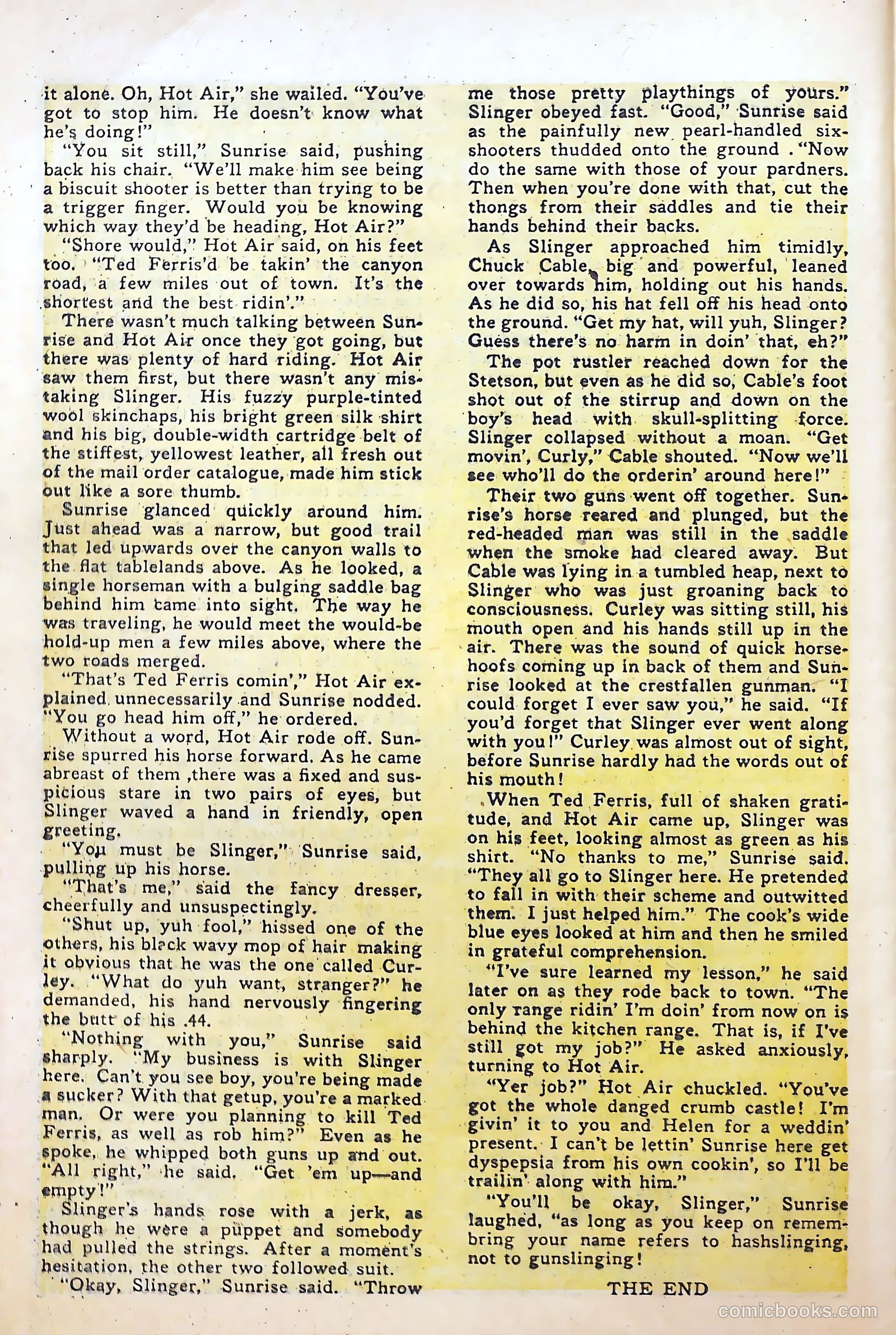 Billy the Kid Adventure Magazine #22 (1954) — page 30 of 36