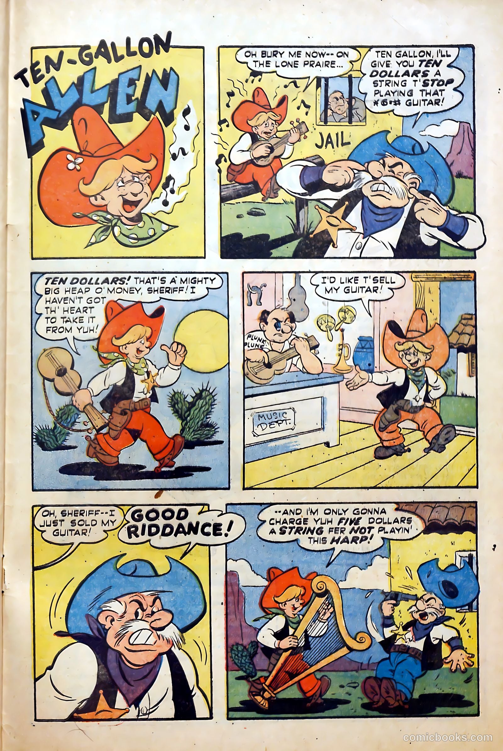 Billy the Kid Adventure Magazine #22 (1954) — page 33 of 36