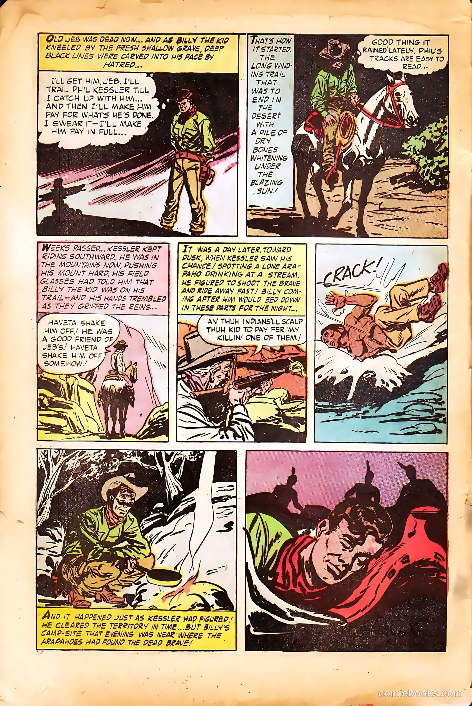 Billy the Kid Adventure Magazine #23 (1954) — page 6 of 36