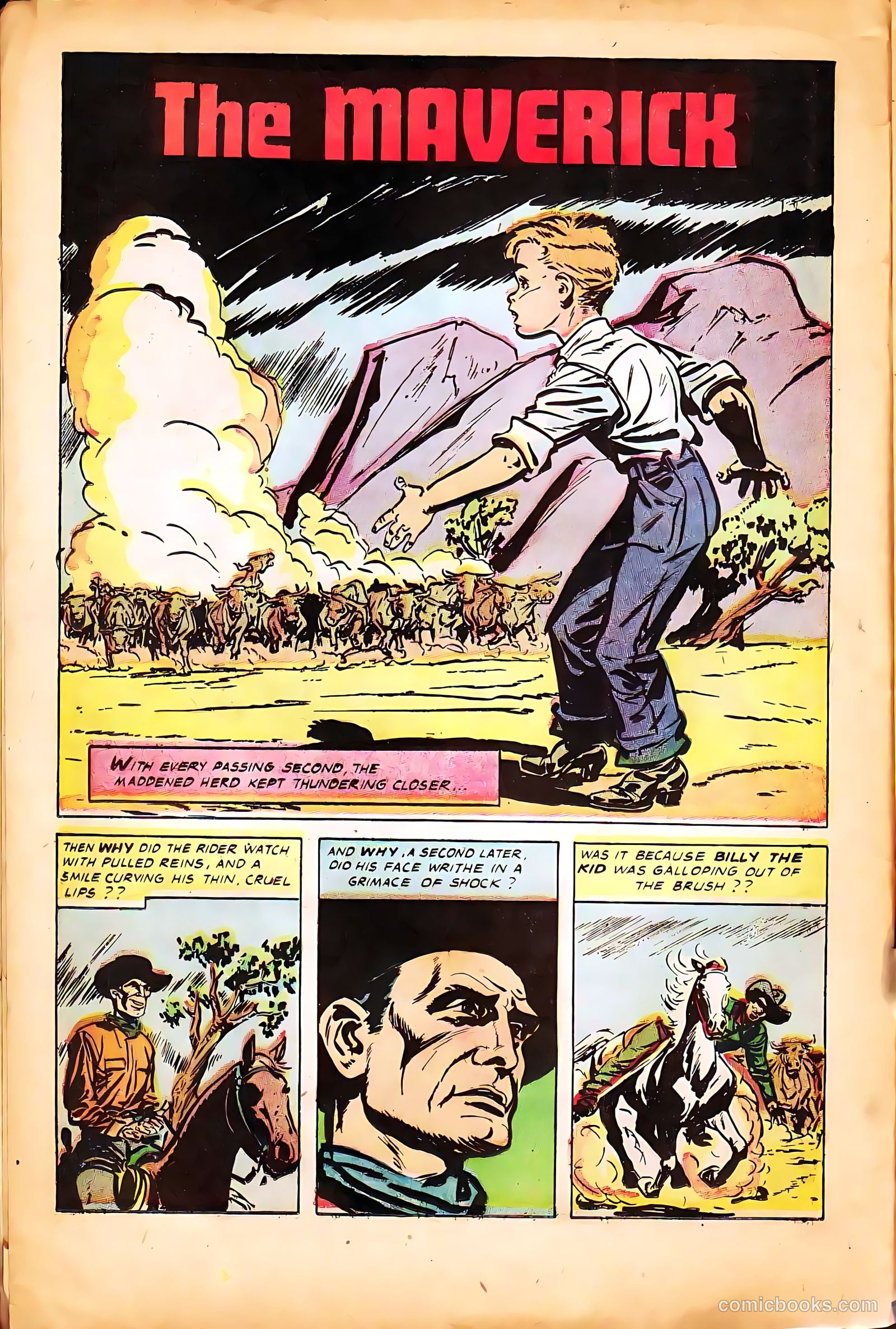 Billy the Kid Adventure Magazine #23 (1954) — page 12 of 36
