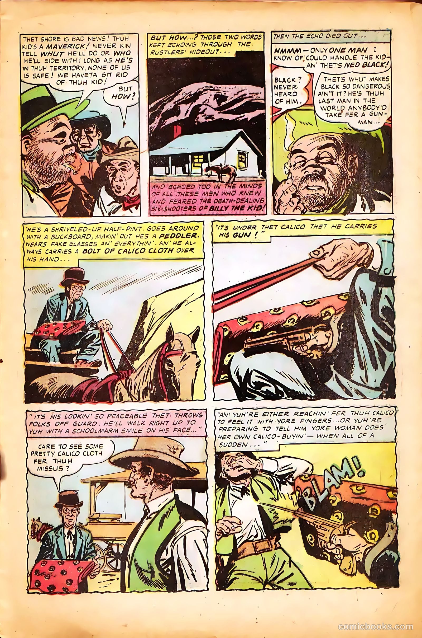 Billy the Kid Adventure Magazine #23 (1954) — page 15 of 36