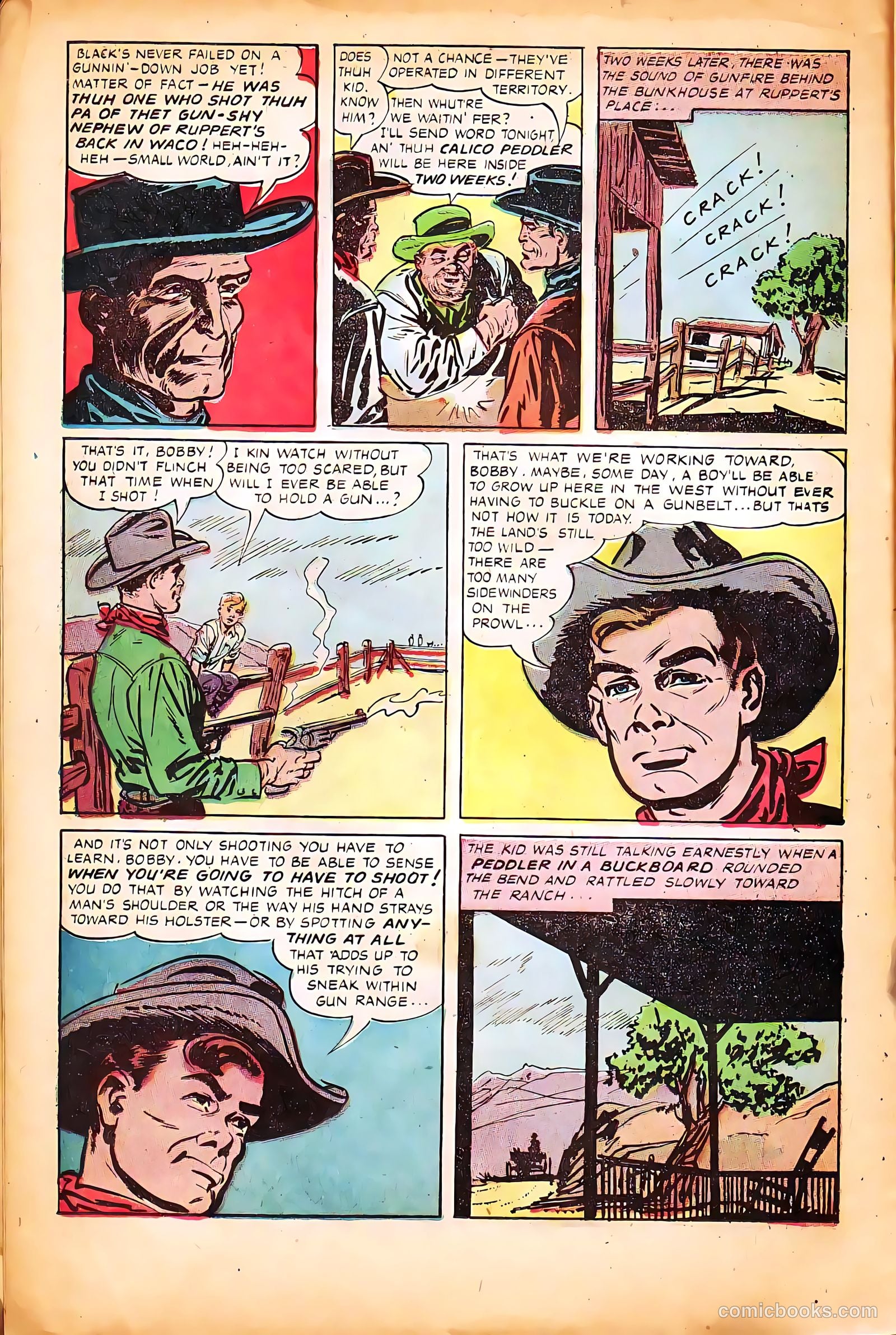 Billy the Kid Adventure Magazine #23 (1954) — page 16 of 36