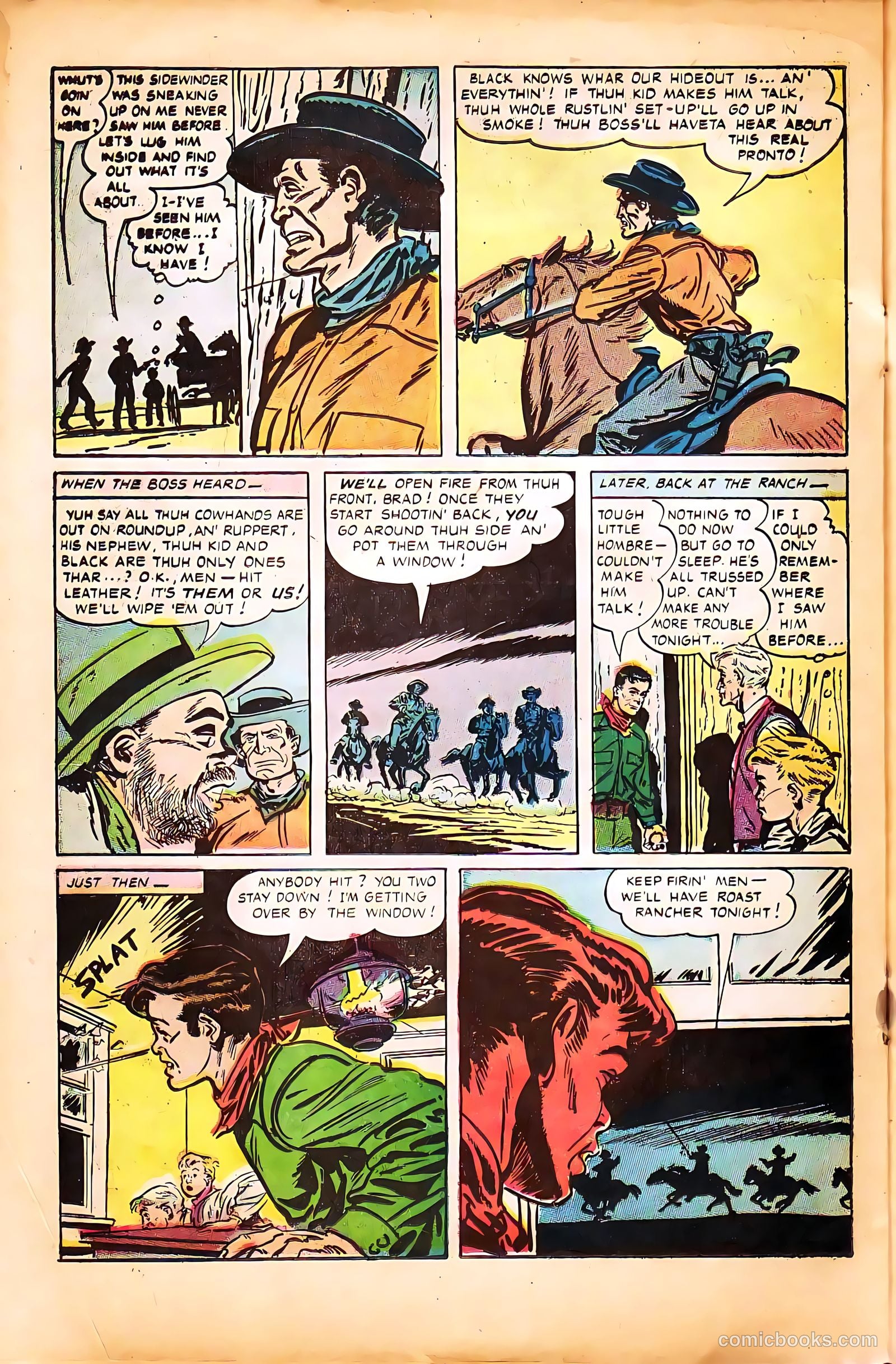 Billy the Kid Adventure Magazine #23 (1954) — page 20 of 36