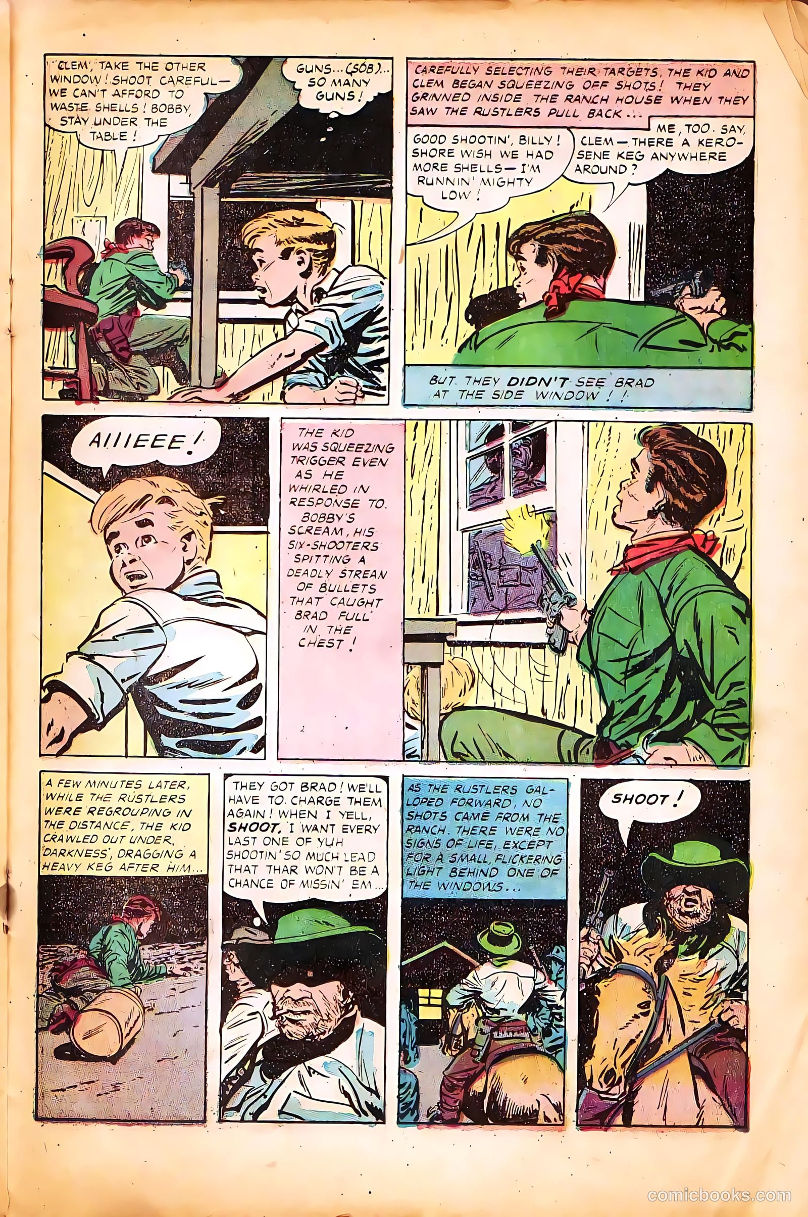 Billy the Kid Adventure Magazine #23 (1954) — page 21 of 36