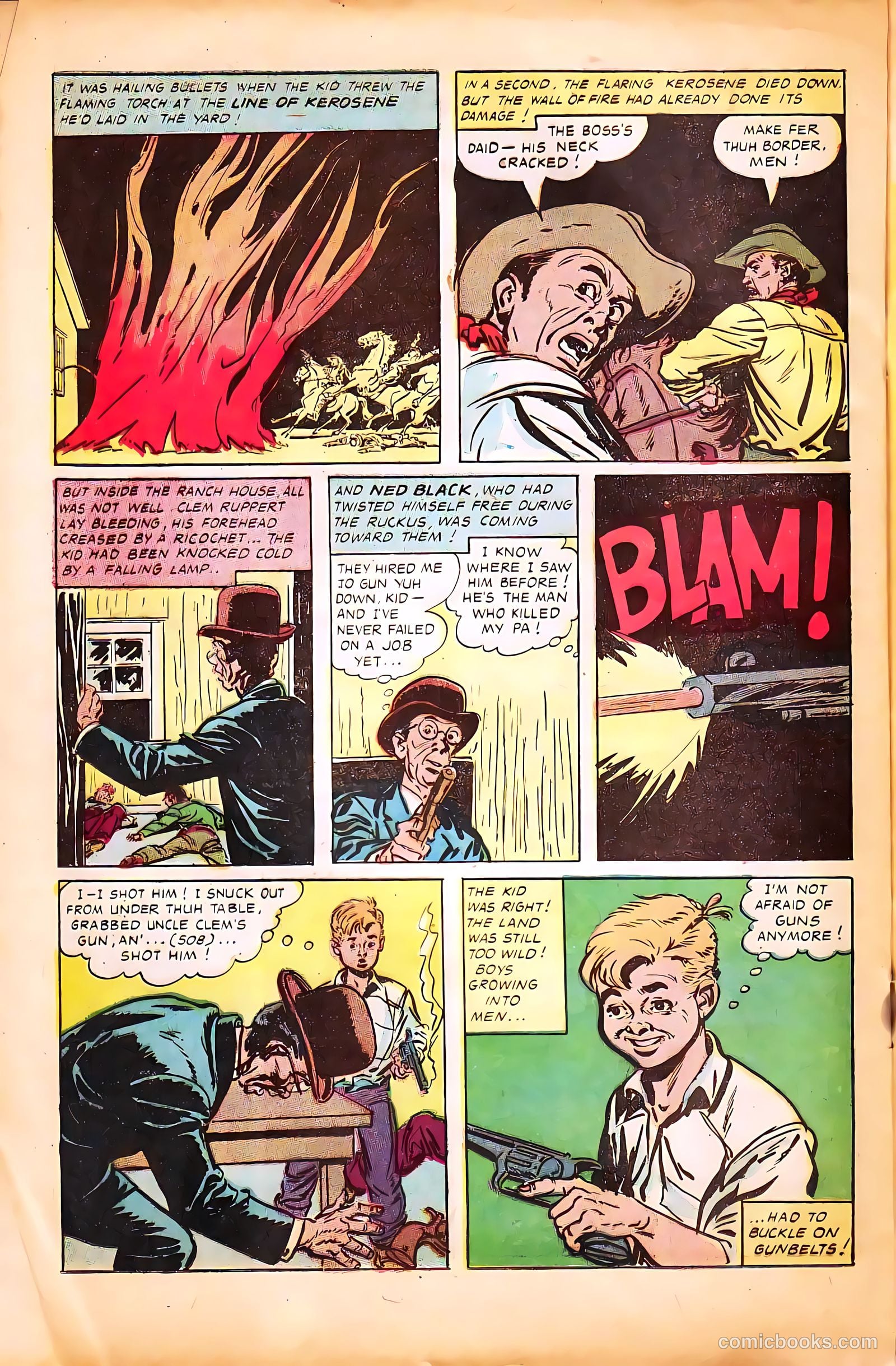 Billy the Kid Adventure Magazine #23 (1954) — page 22 of 36