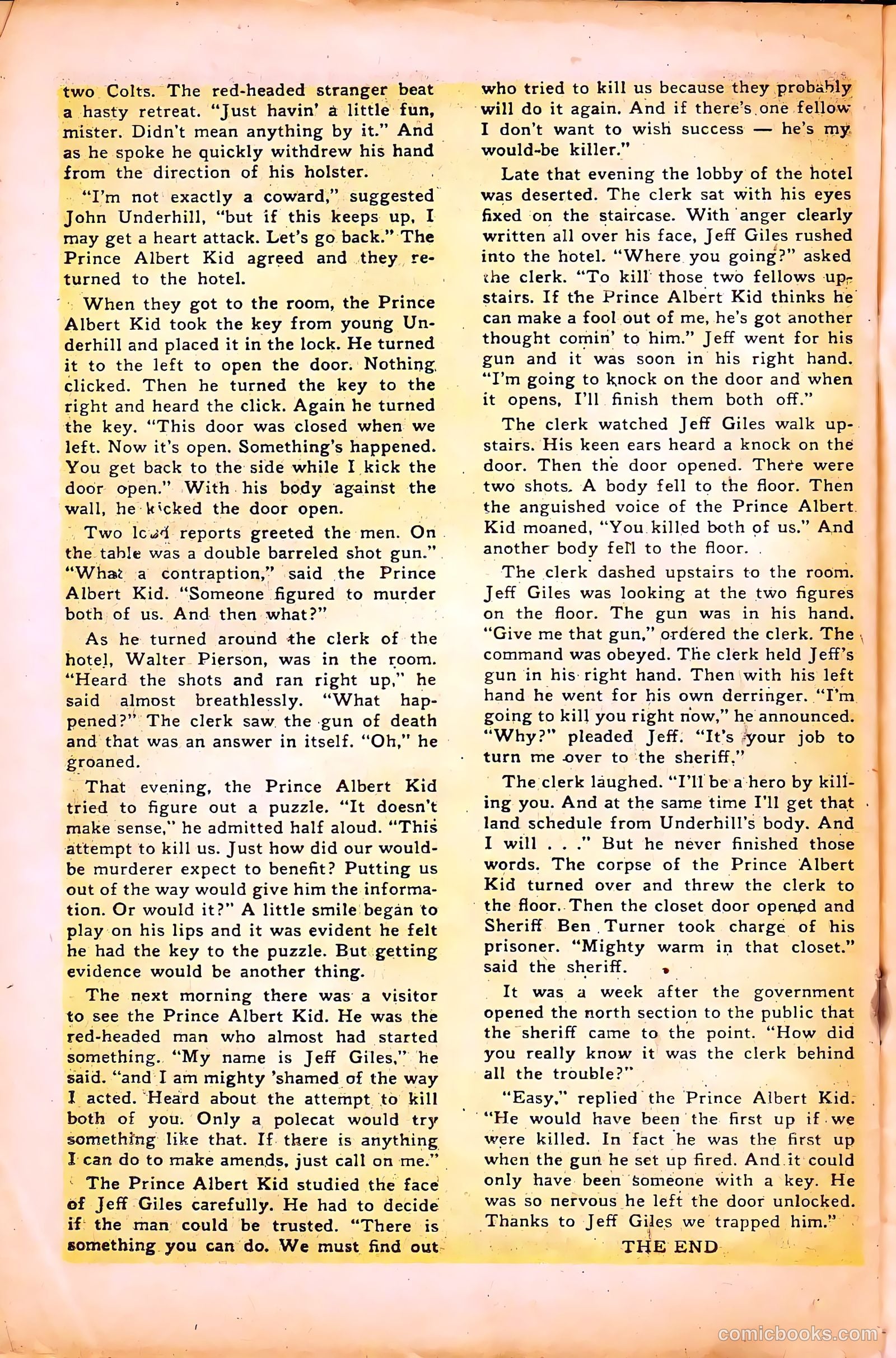 Billy the Kid Adventure Magazine #23 (1954) — page 24 of 36