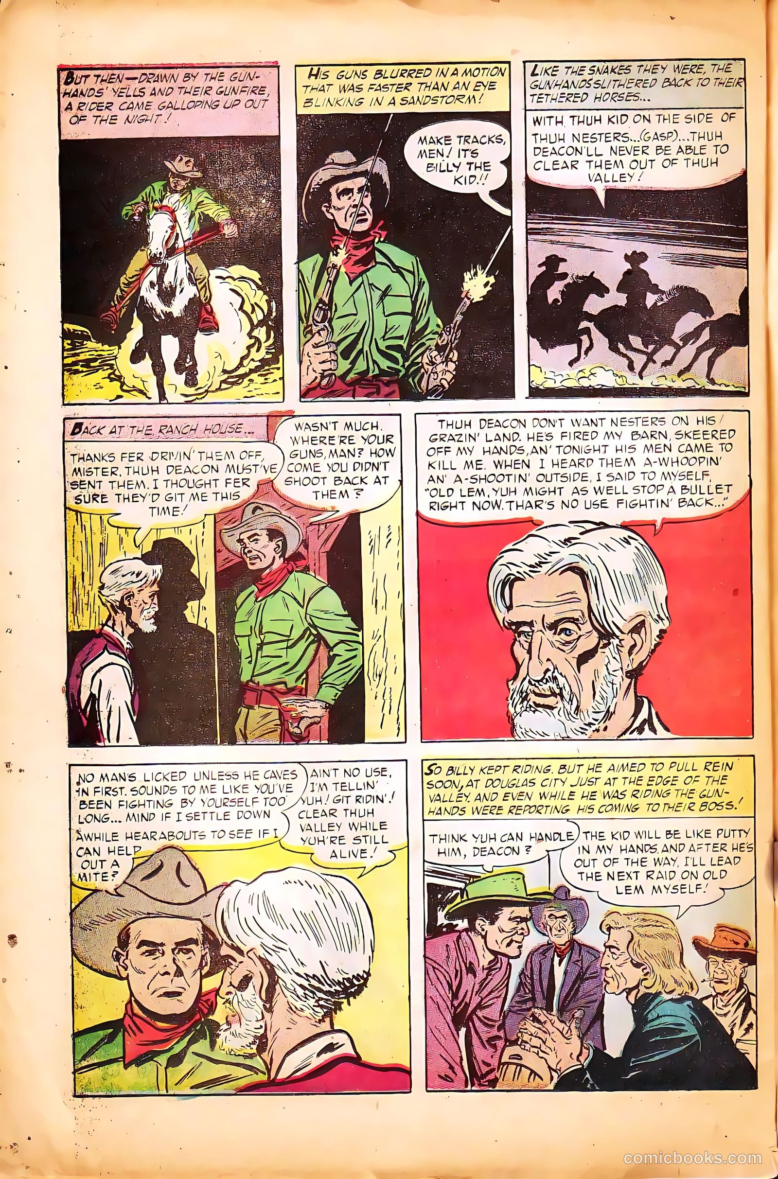 Billy the Kid Adventure Magazine #23 (1954) — page 26 of 36
