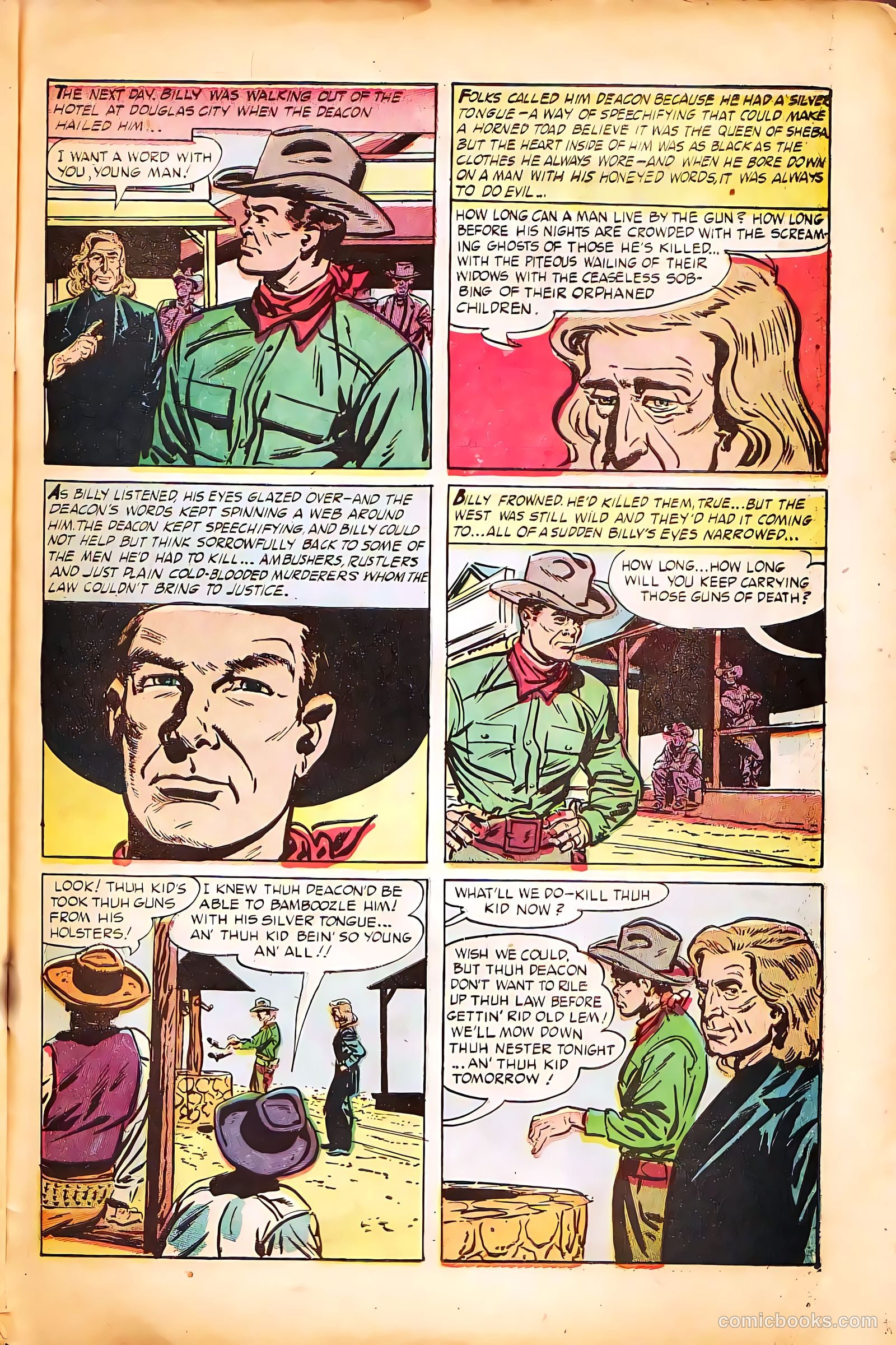 Billy the Kid Adventure Magazine #23 (1954) — page 27 of 36