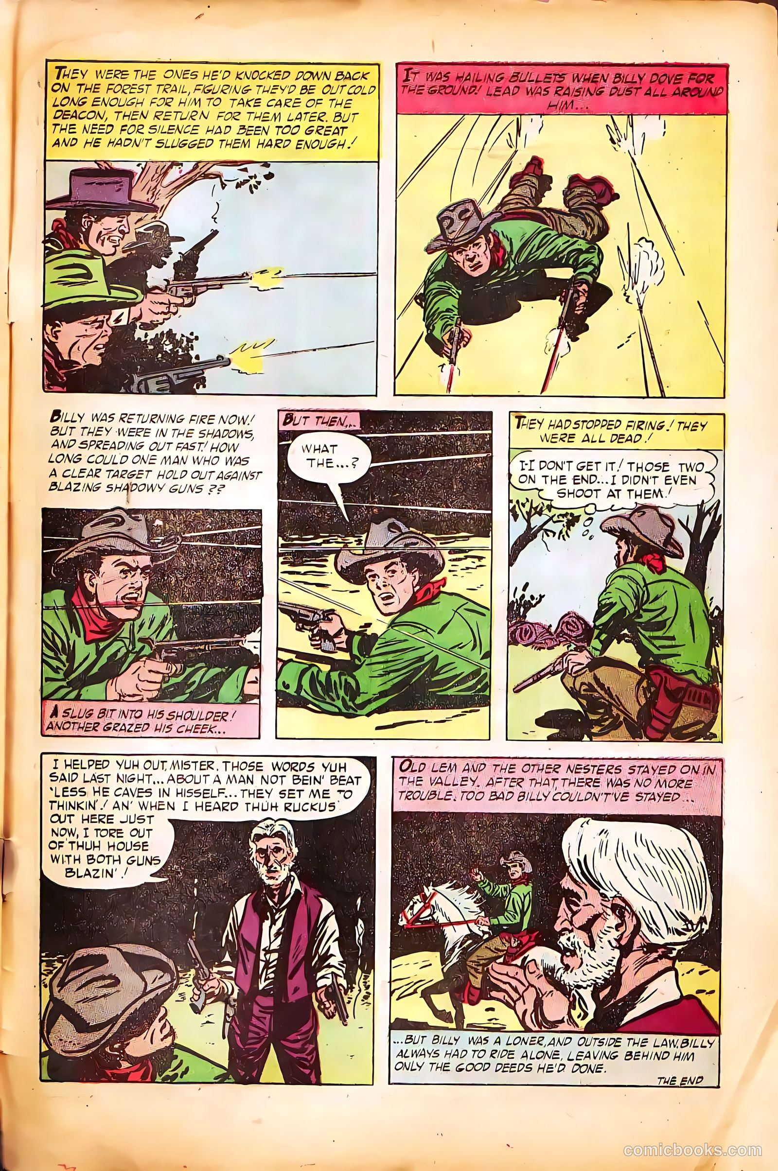 Billy the Kid Adventure Magazine #23 (1954) — page 31 of 36