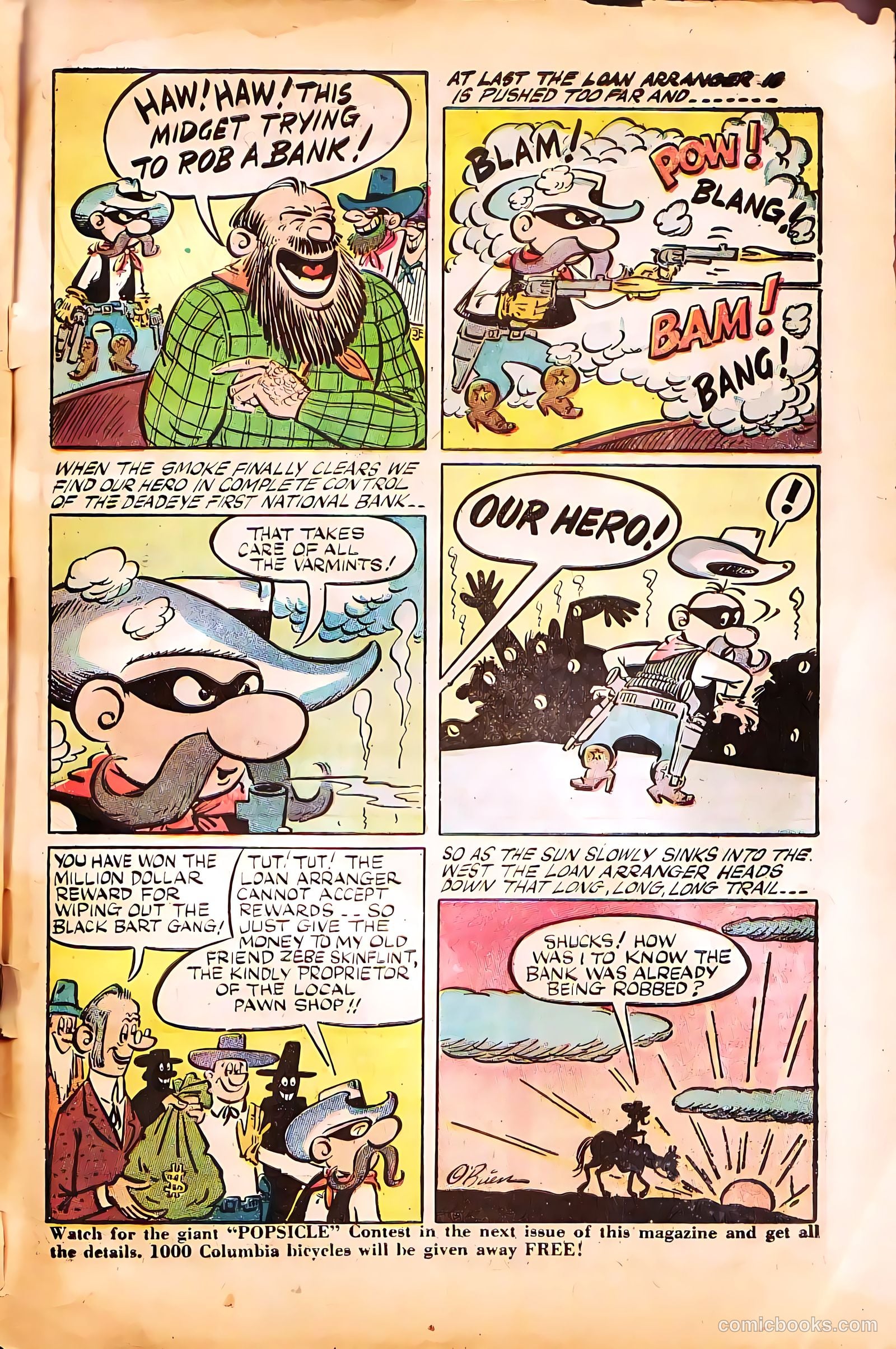 Billy the Kid Adventure Magazine #23 (1954) — page 33 of 36