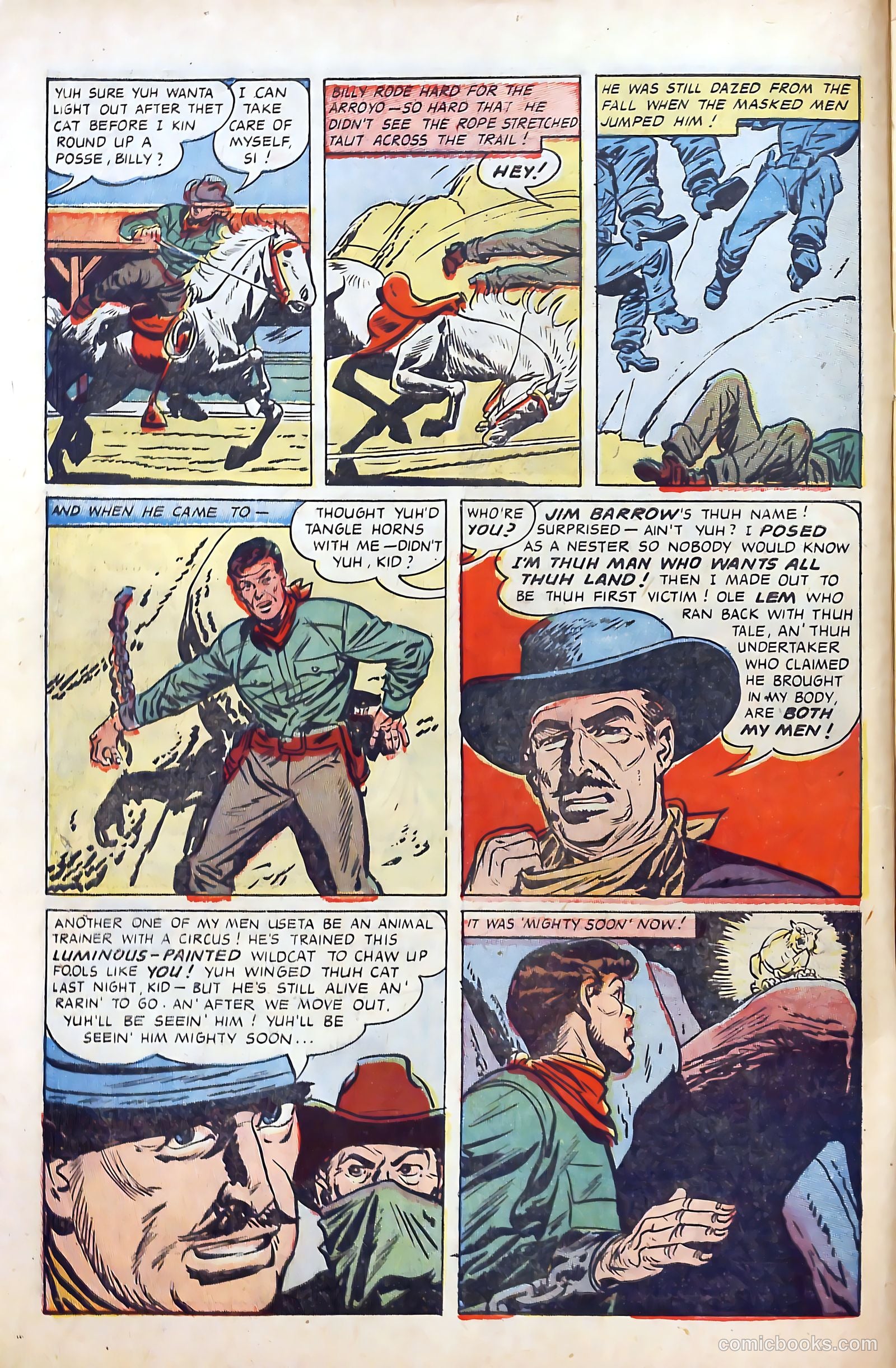 Billy the Kid Adventure Magazine #24 (1954) — page 8 of 36