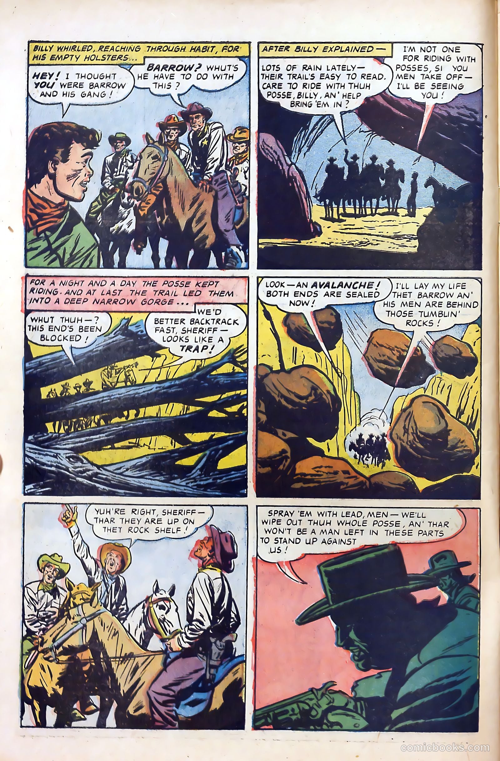 Billy the Kid Adventure Magazine #24 (1954) — page 10 of 36