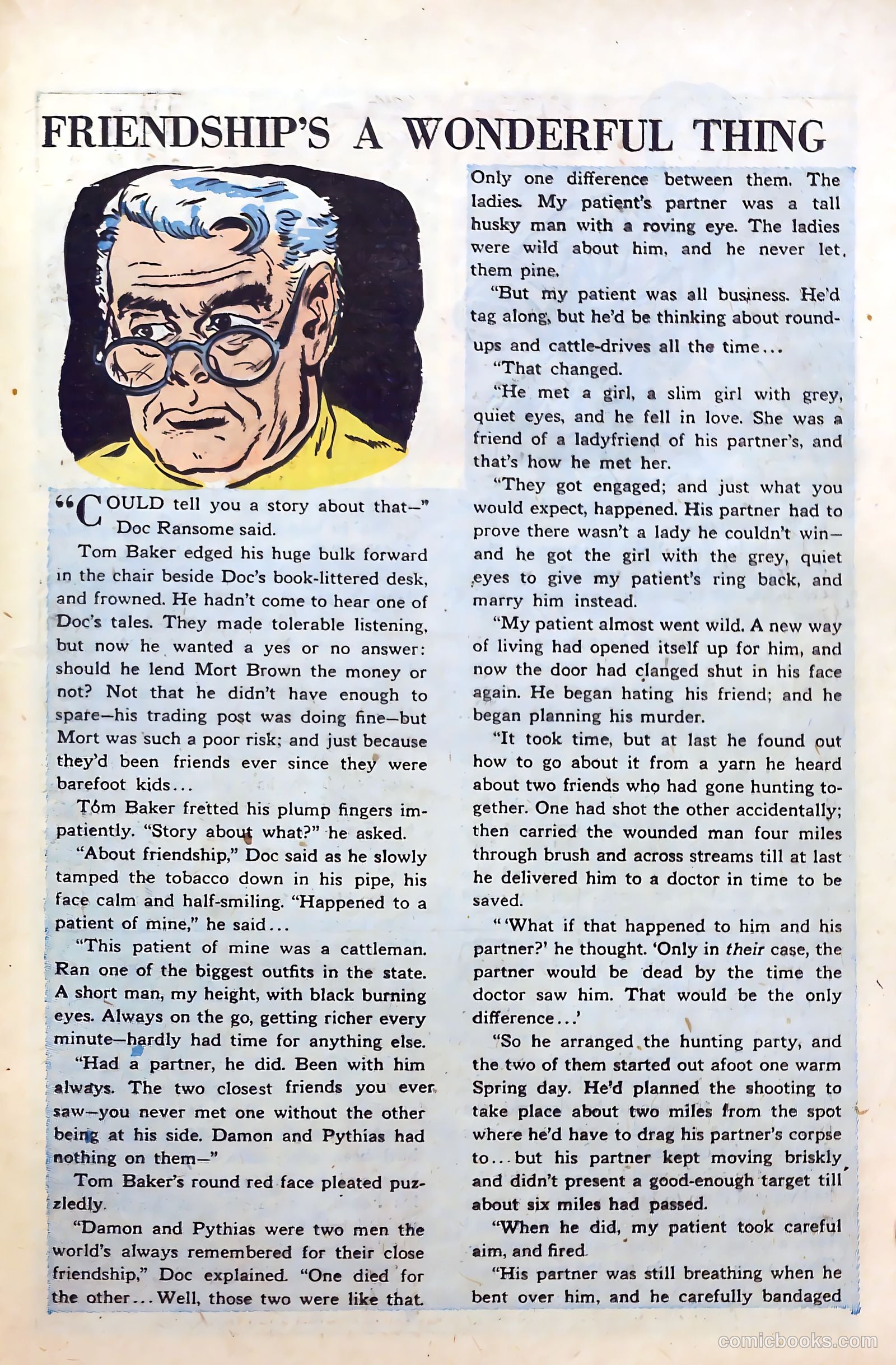 Billy the Kid Adventure Magazine #24 (1954) — page 23 of 36