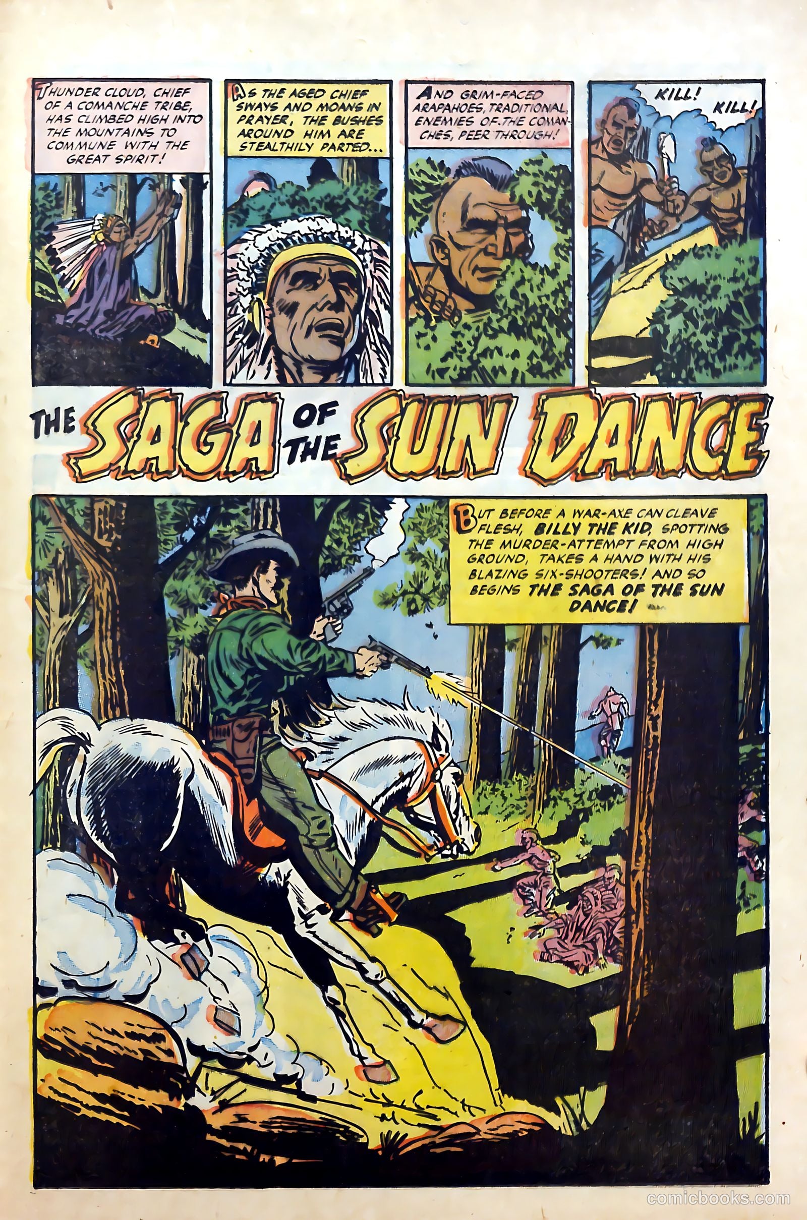 Billy the Kid Adventure Magazine #24 (1954) — page 25 of 36