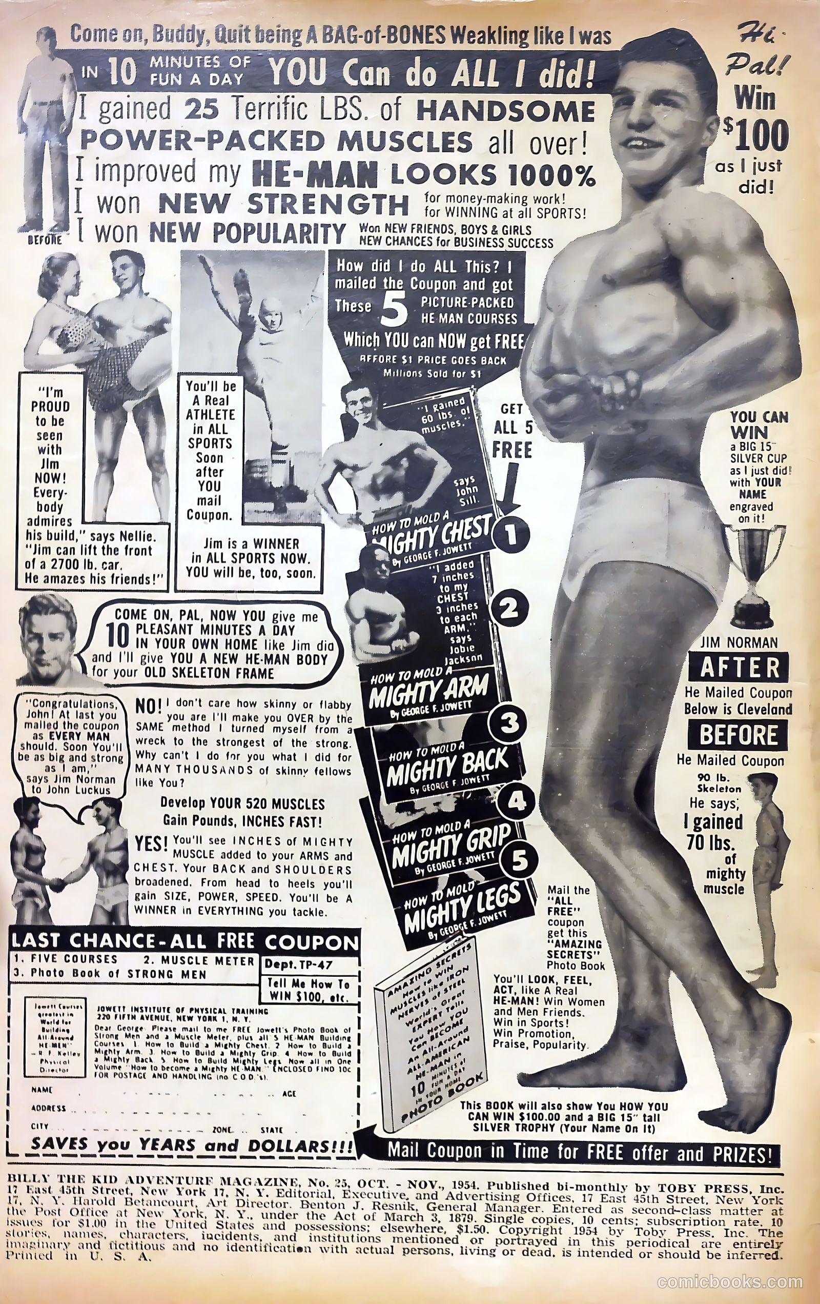 Billy the Kid Adventure Magazine #25 (1954) — page 2 of 36
