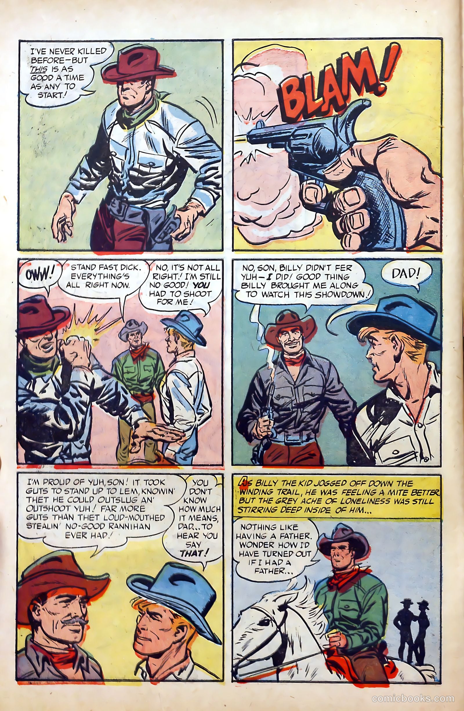 Billy the Kid Adventure Magazine #25 (1954) — page 8 of 36