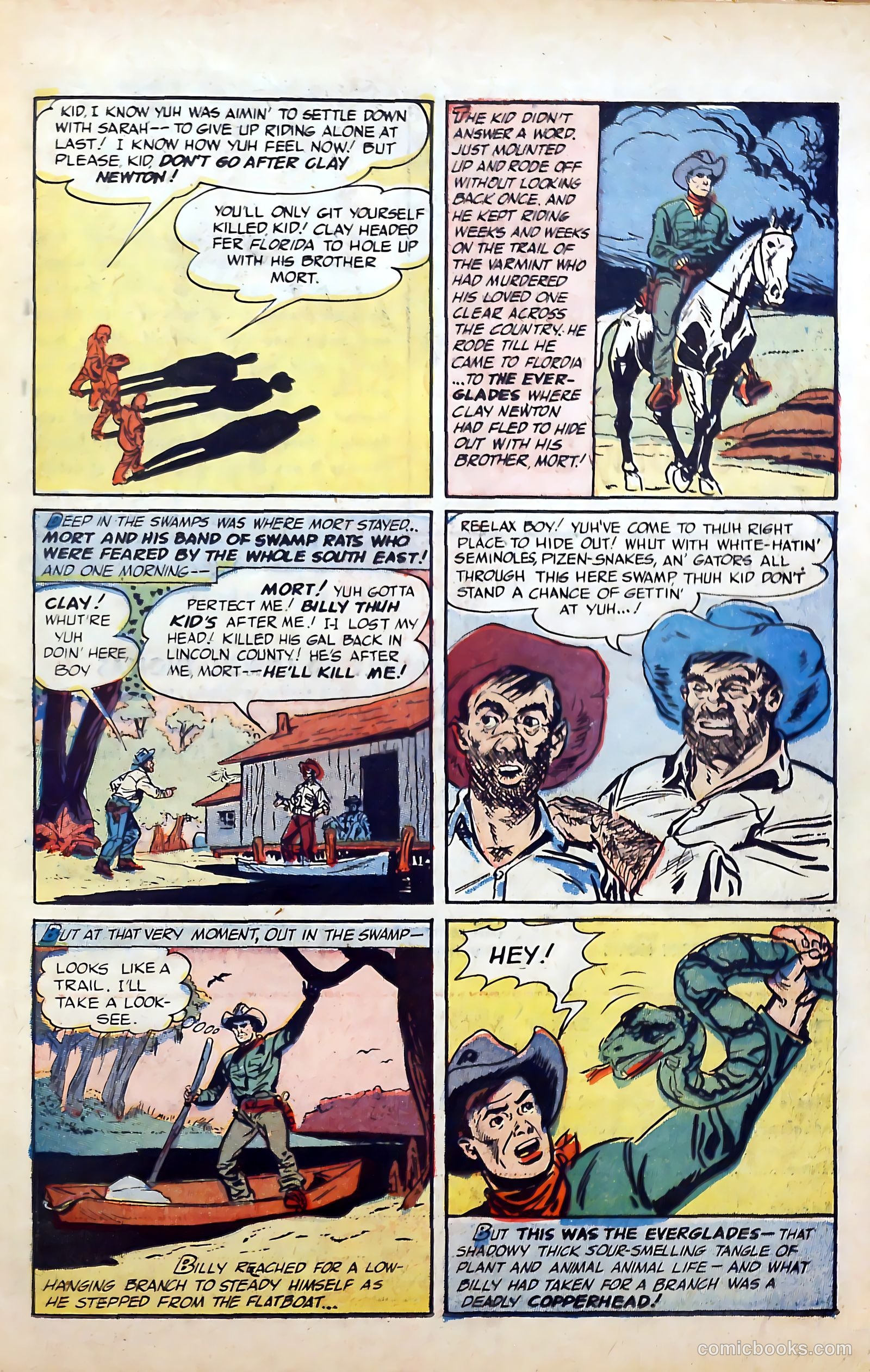 Billy the Kid Adventure Magazine #25 (1954) — page 11 of 36