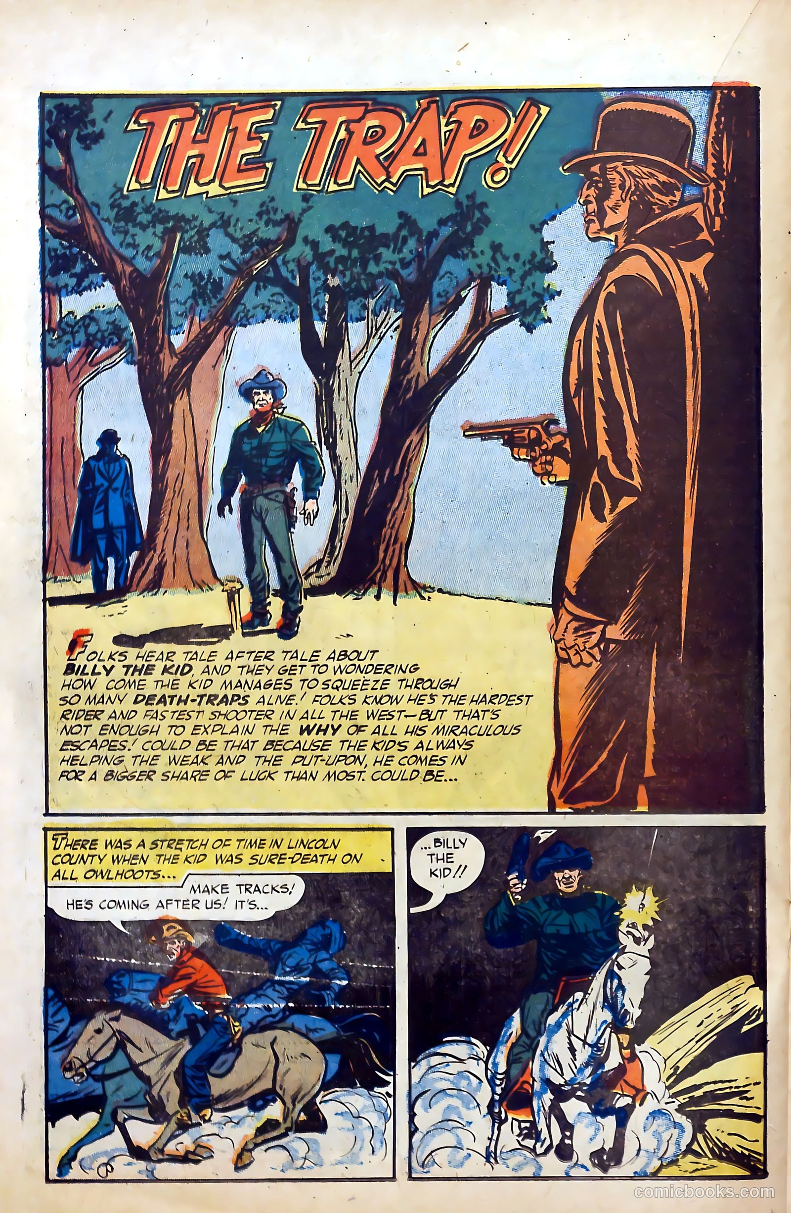 Billy the Kid Adventure Magazine #25 (1954) — page 20 of 36