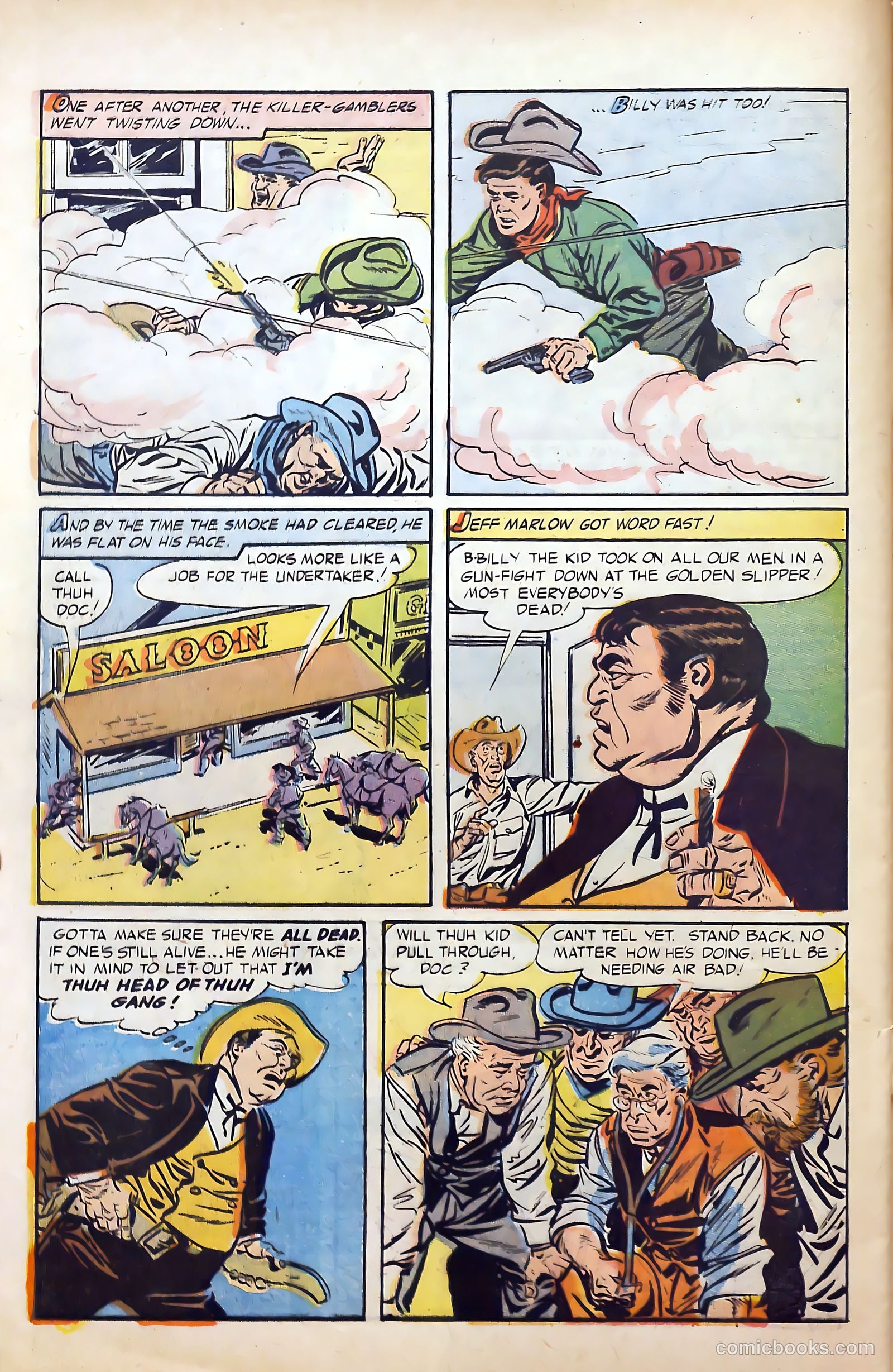 Billy the Kid Adventure Magazine #25 (1954) — page 30 of 36