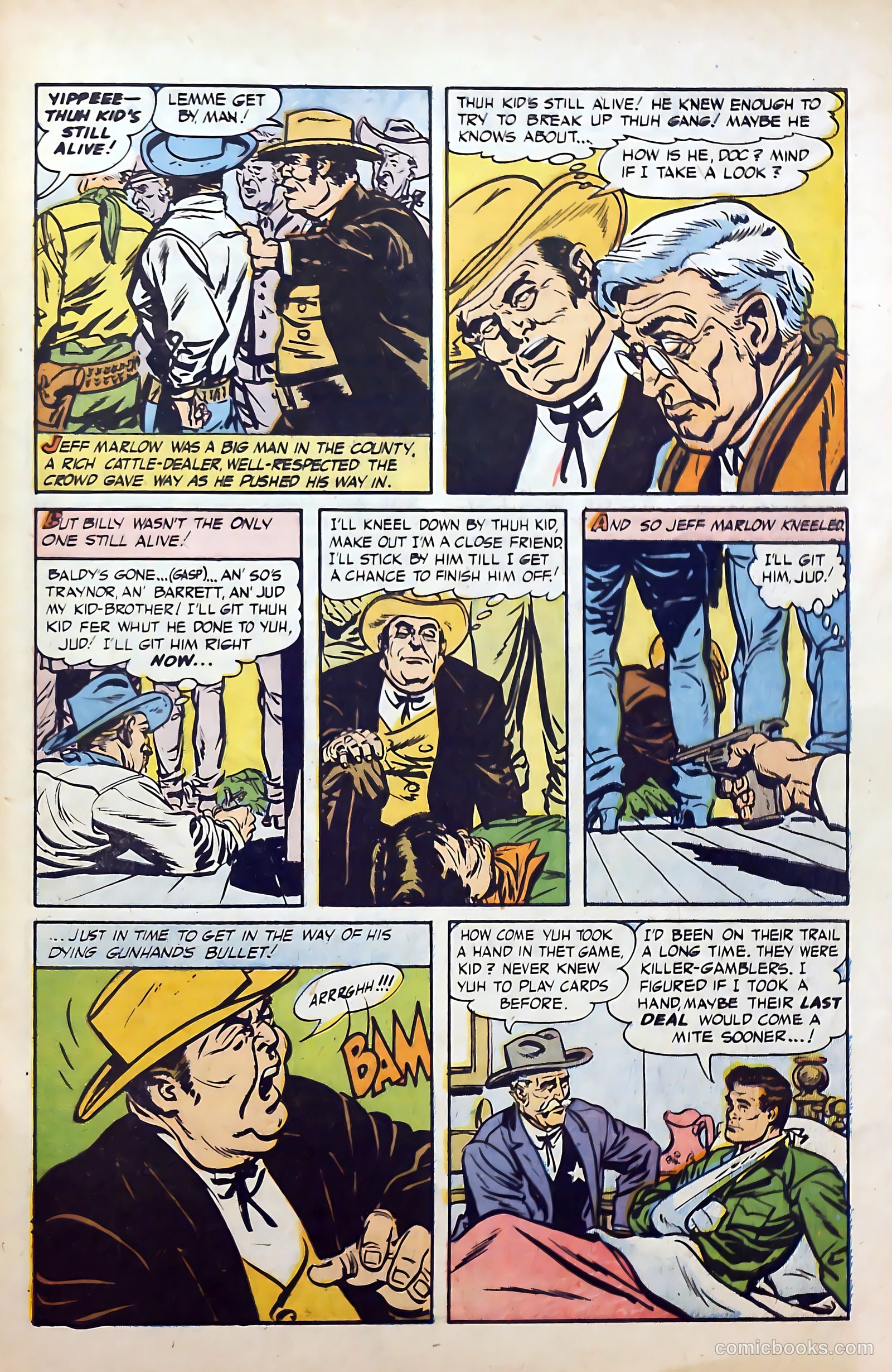 Billy the Kid Adventure Magazine #25 (1954) — page 31 of 36