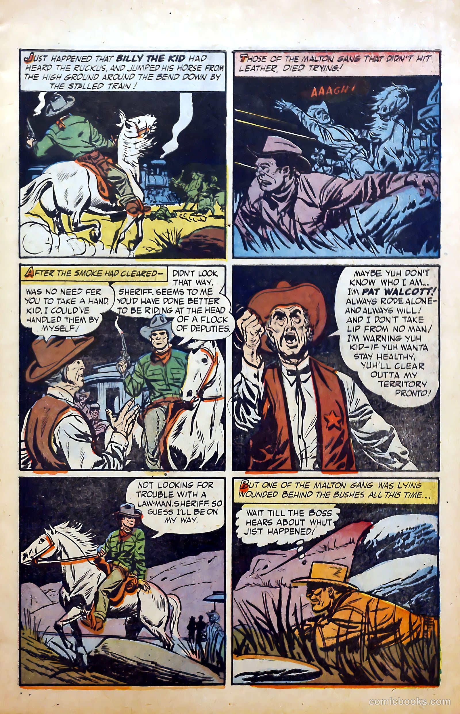 Billy the Kid Adventure Magazine #26 (1954) — page 5 of 36