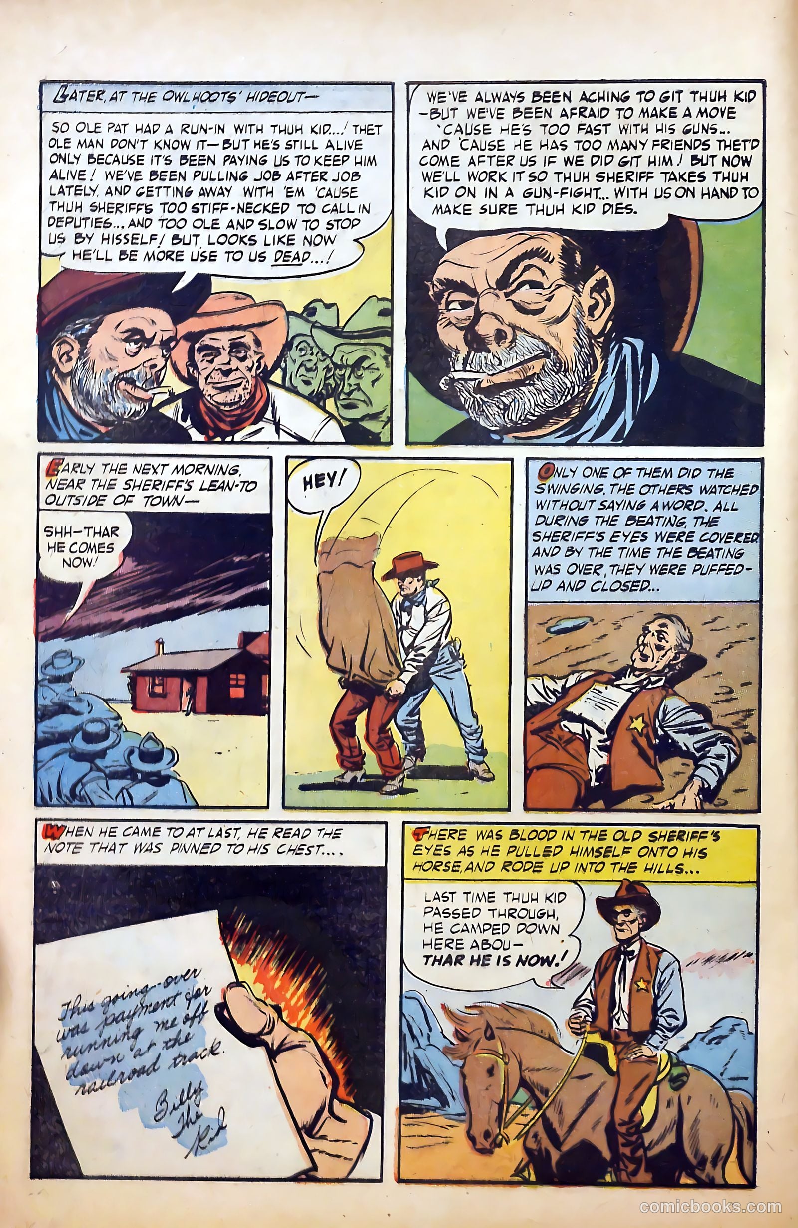 Billy the Kid Adventure Magazine #26 (1954) — page 6 of 36