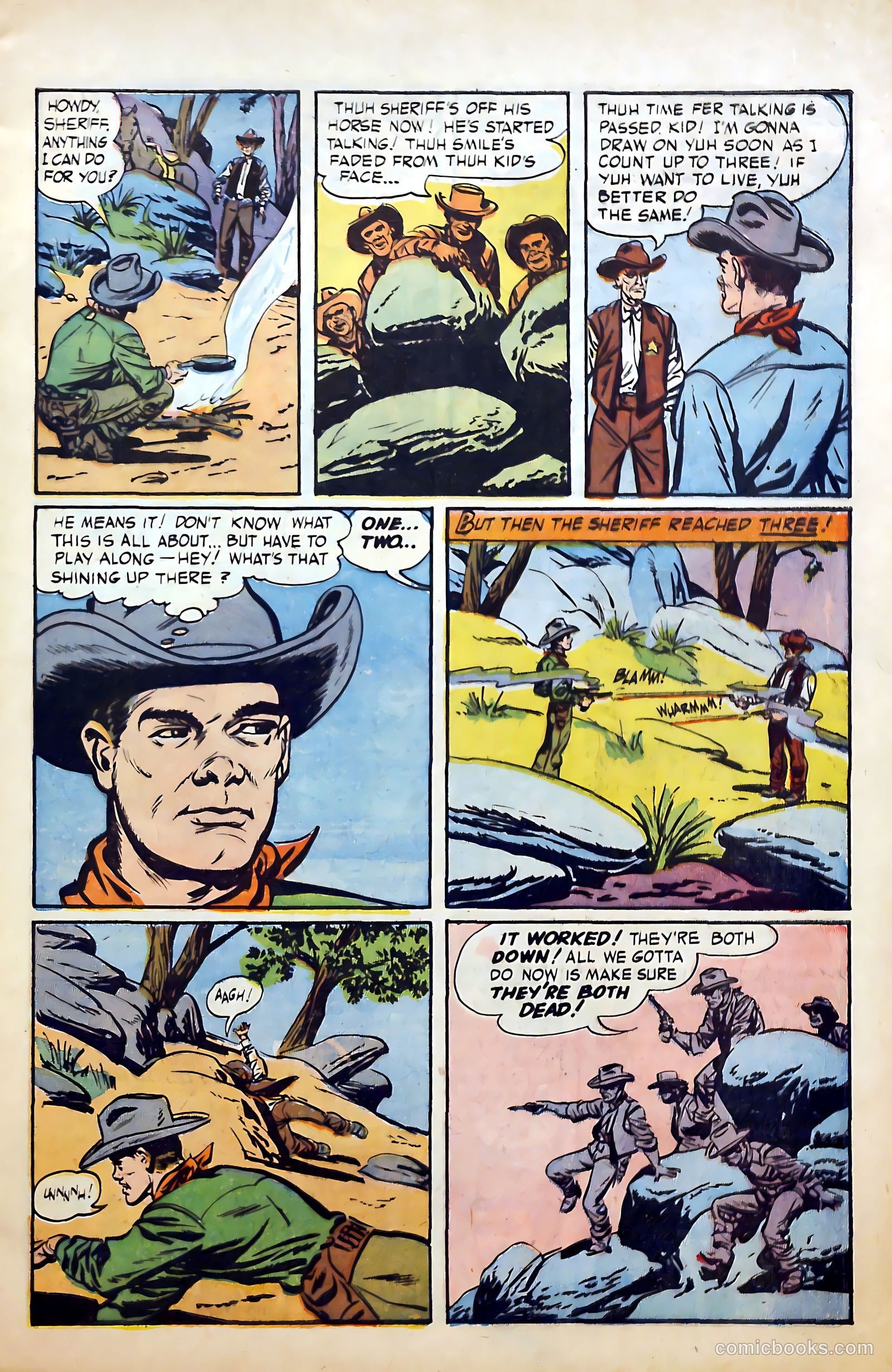 Billy the Kid Adventure Magazine #26 (1954) — page 7 of 36