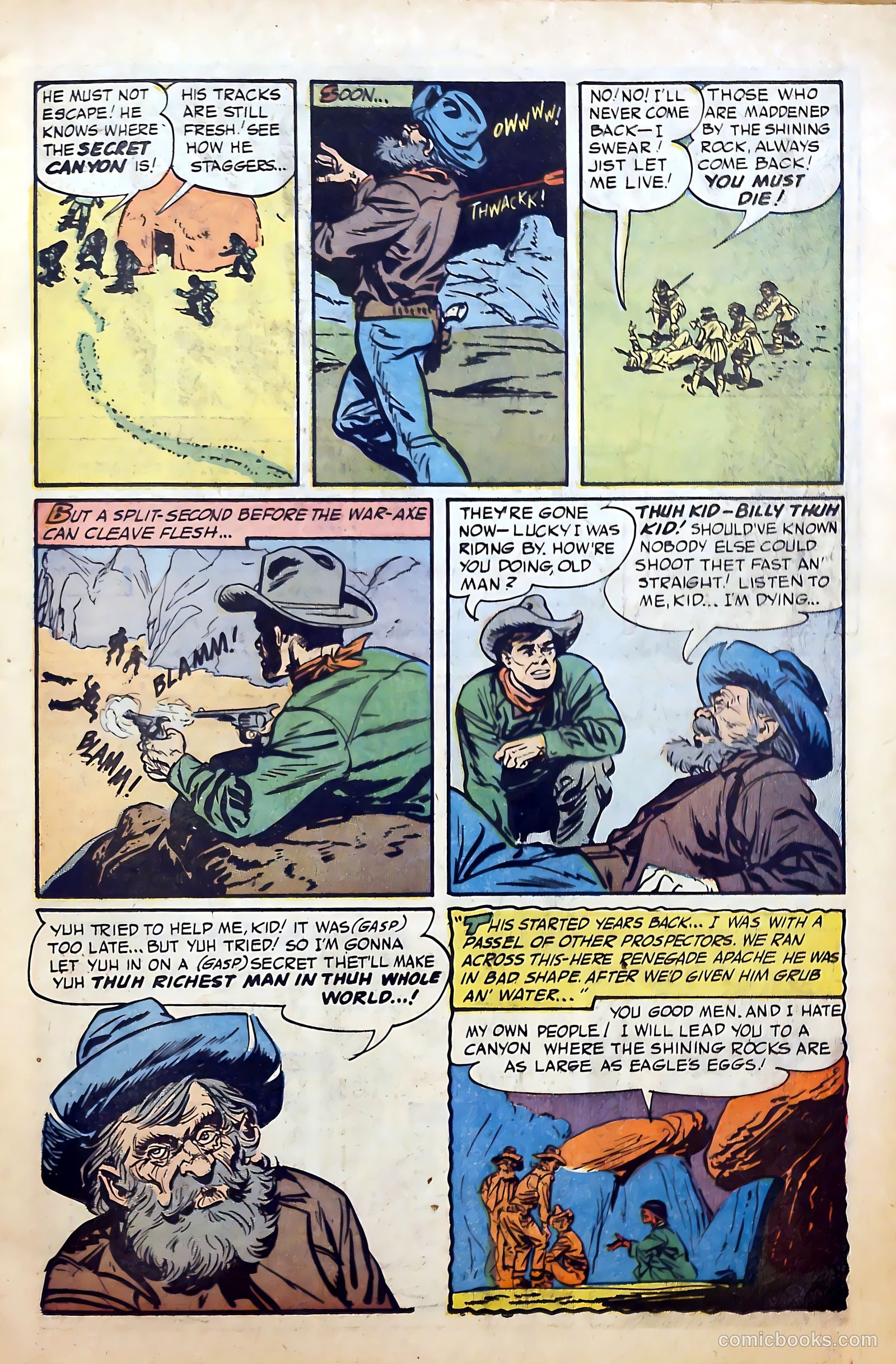 Billy the Kid Adventure Magazine #26 (1954) — page 11 of 36
