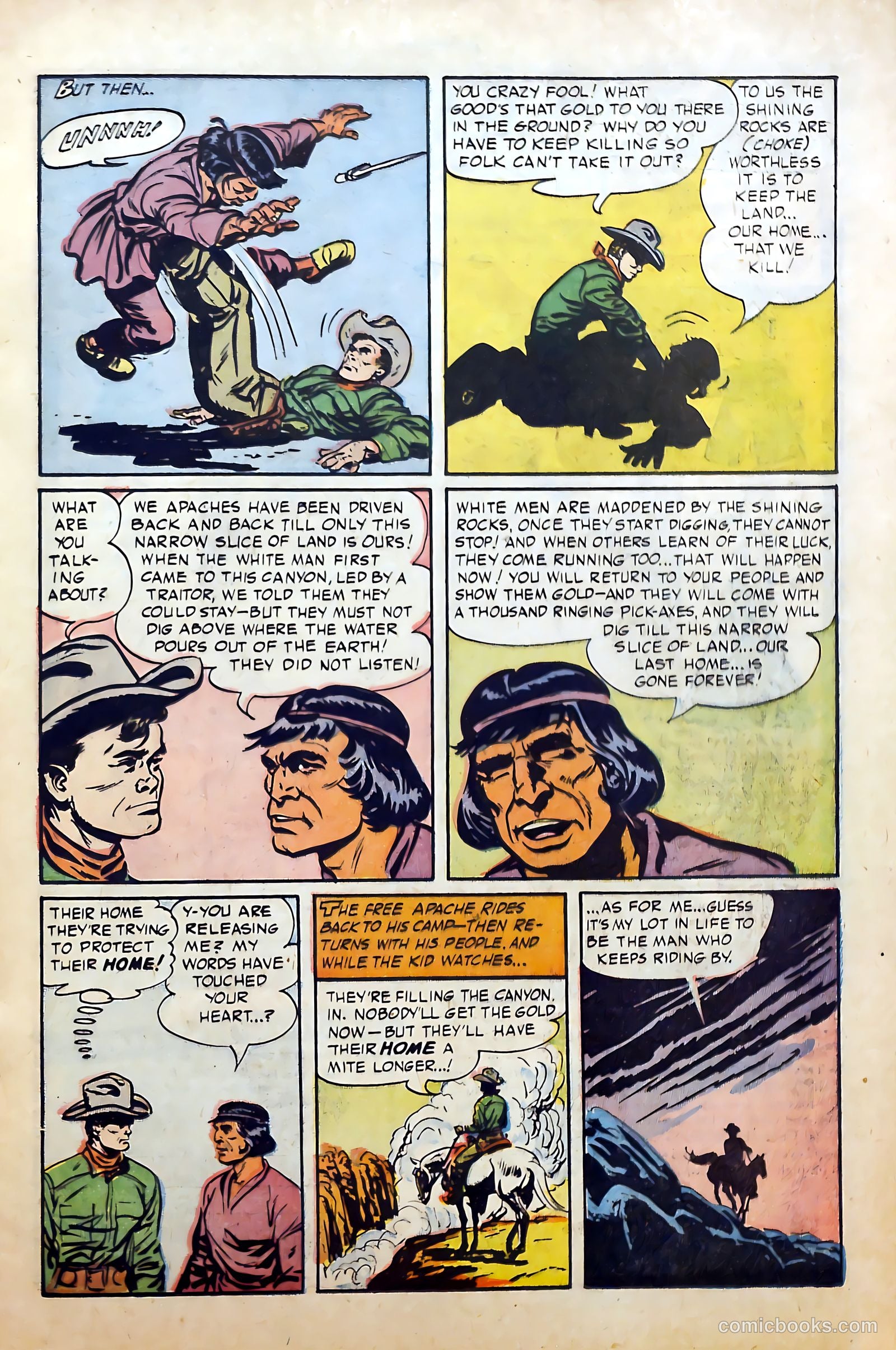 Billy the Kid Adventure Magazine #26 (1954) — page 17 of 36
