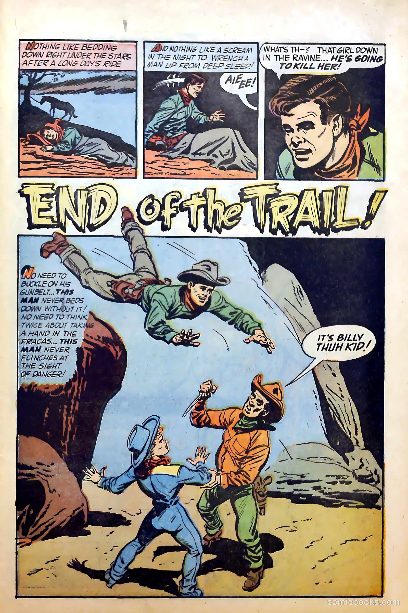 Billy the Kid Adventure Magazine #26 (1954) — page 27 of 36