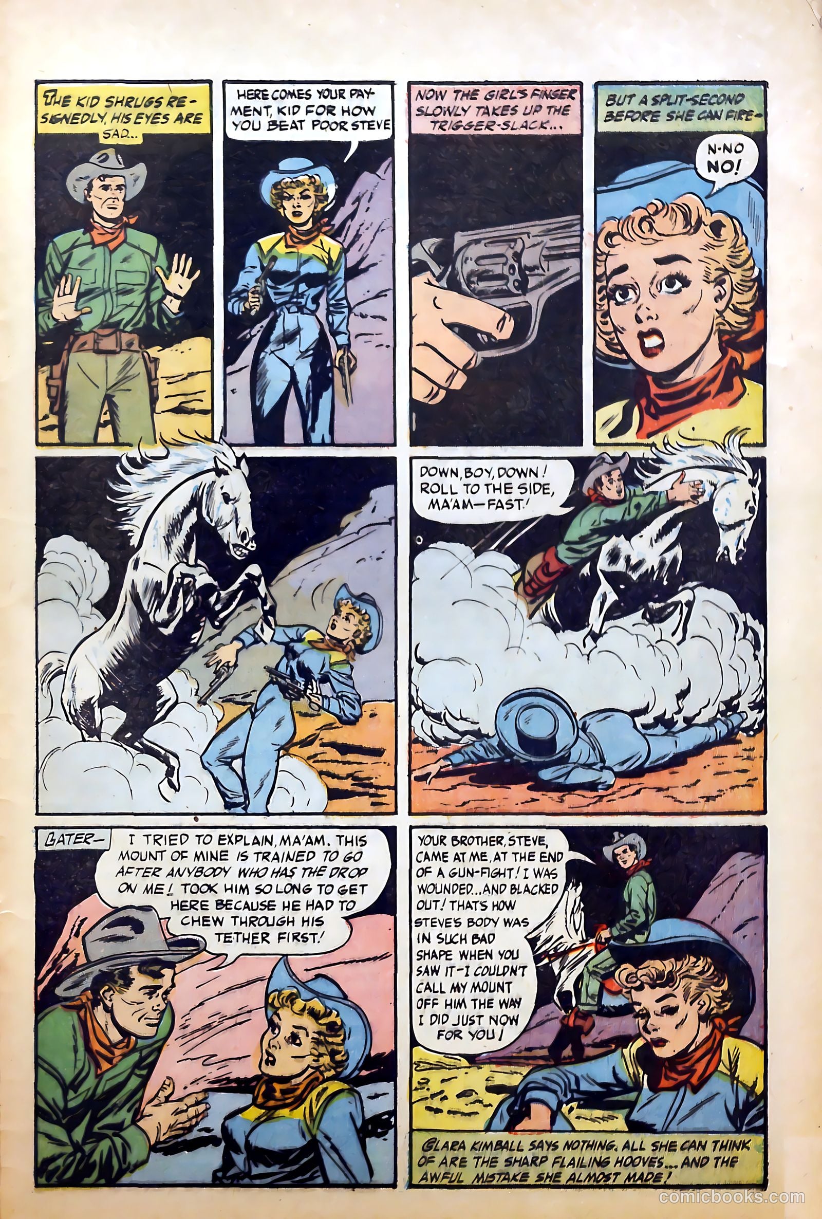 Billy the Kid Adventure Magazine #26 (1954) — page 31 of 36