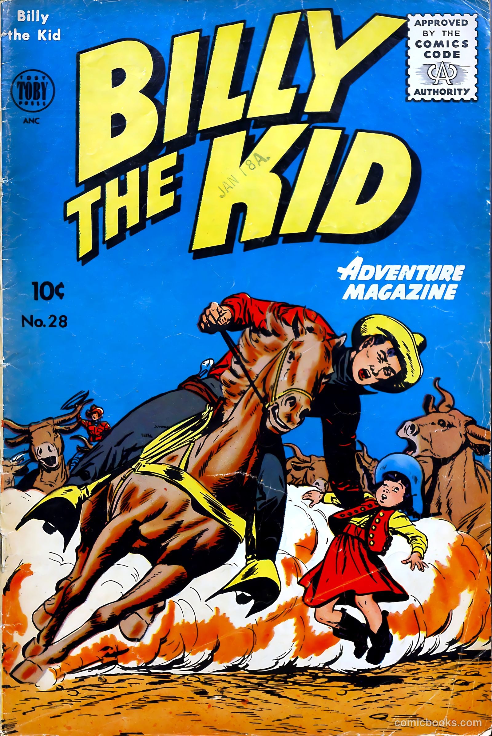 Billy the Kid Adventure Magazine #28
