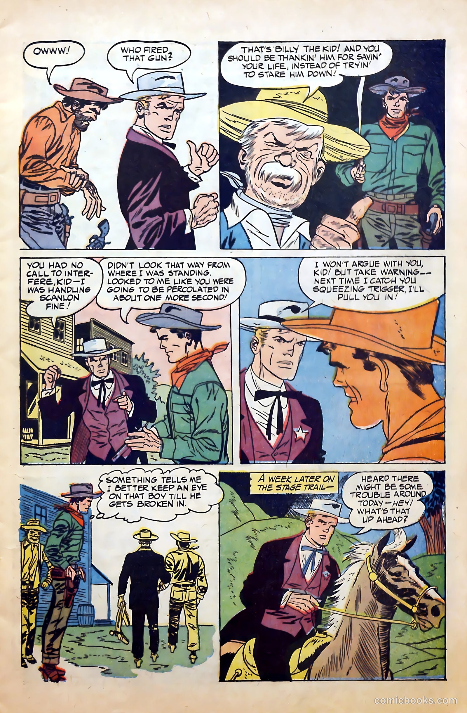 Billy the Kid Adventure Magazine #28 (1955) — page 7 of 36