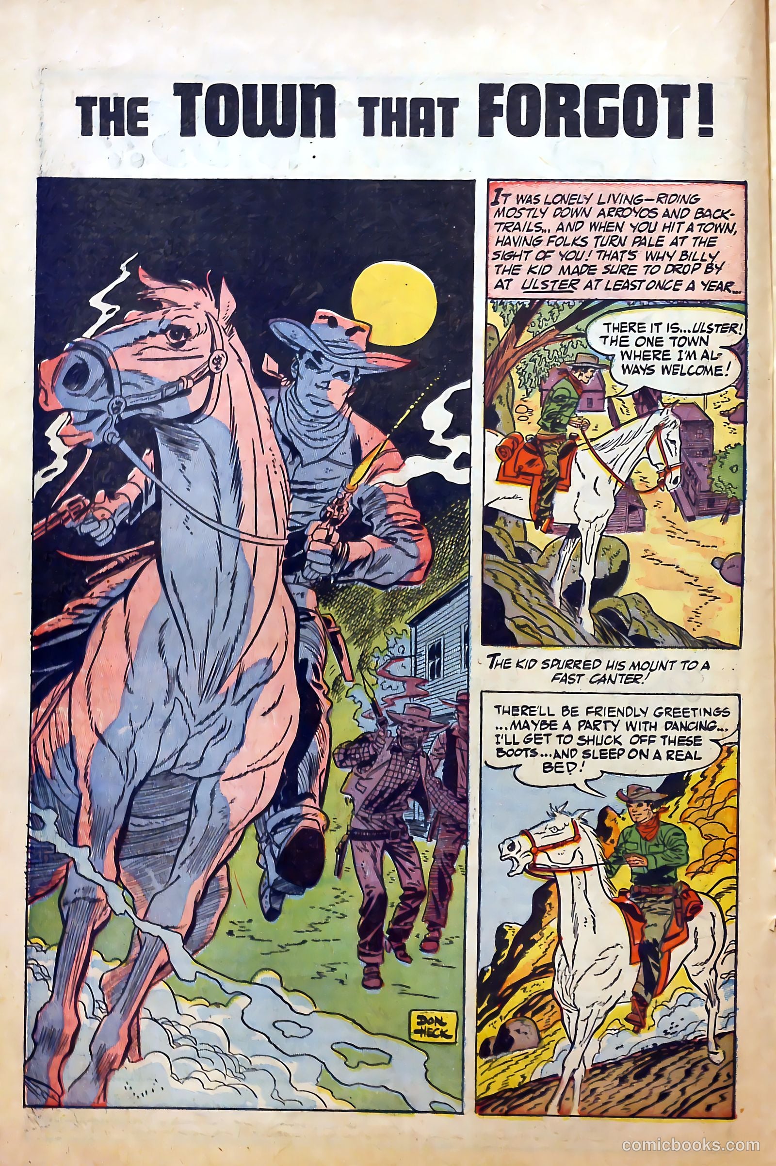 Billy the Kid Adventure Magazine #28 (1955) — page 16 of 36