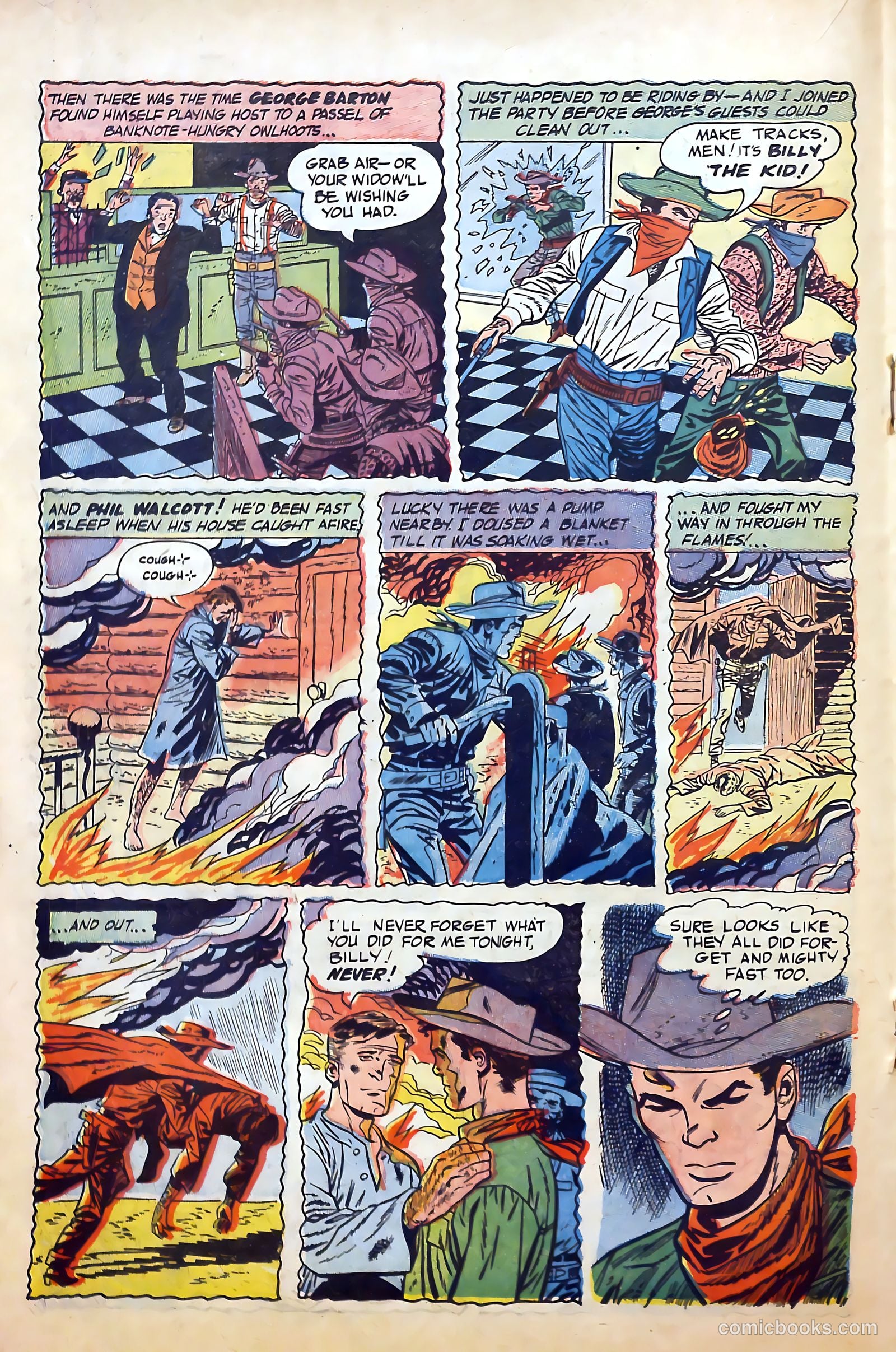 Billy the Kid Adventure Magazine #28 (1955) — page 18 of 36